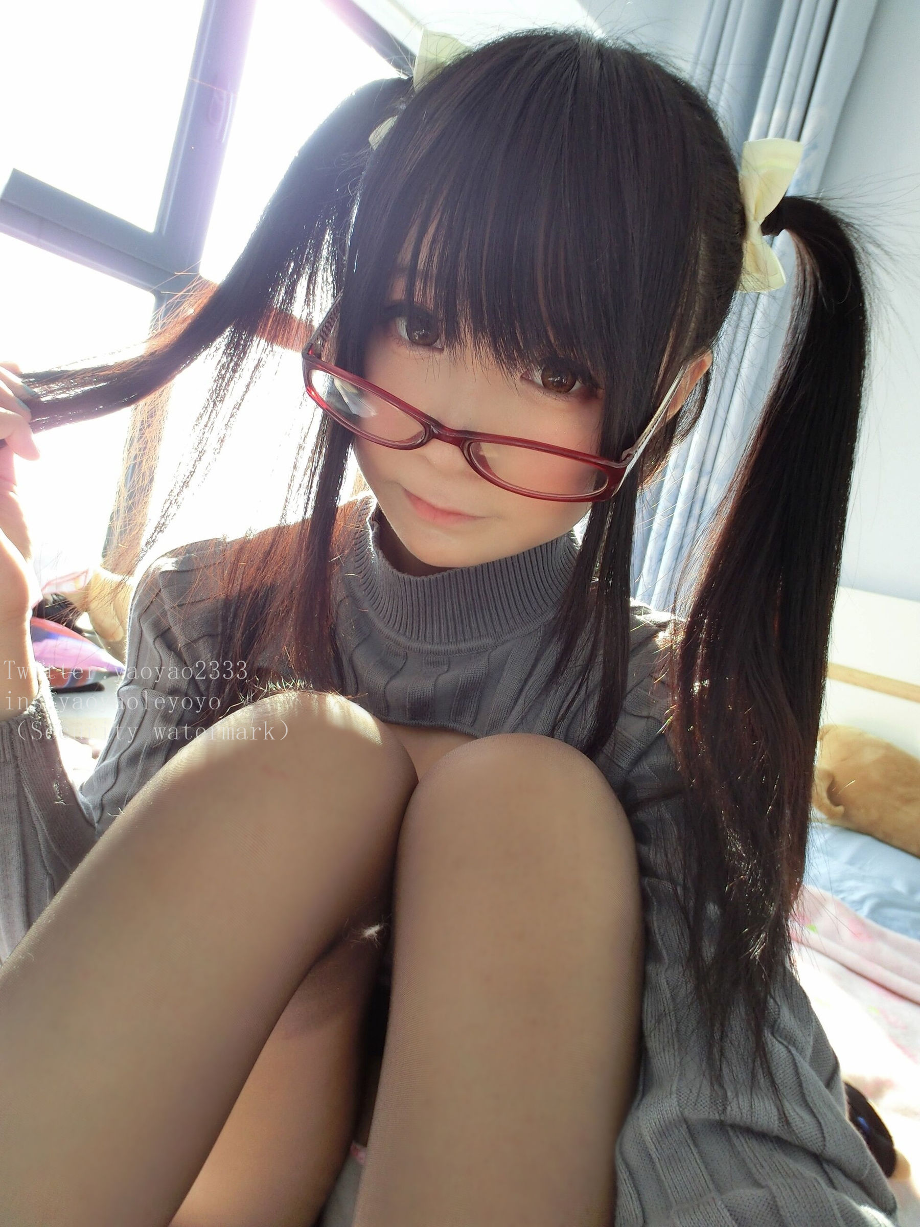 萌妹子Coser摇摇乐yoyo 黑丝美少女