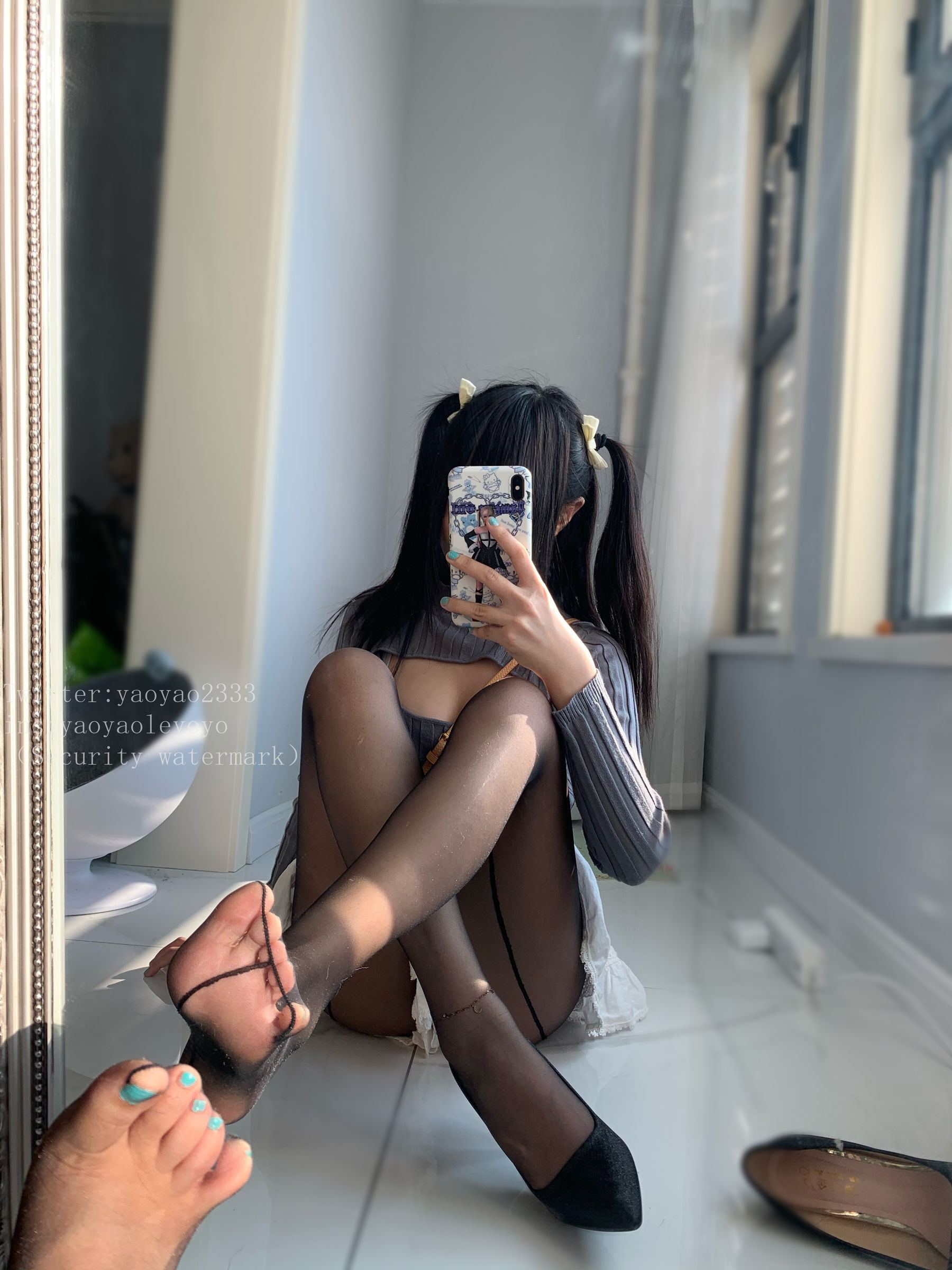 萌妹子Coser摇摇乐yoyo 黑丝美少女