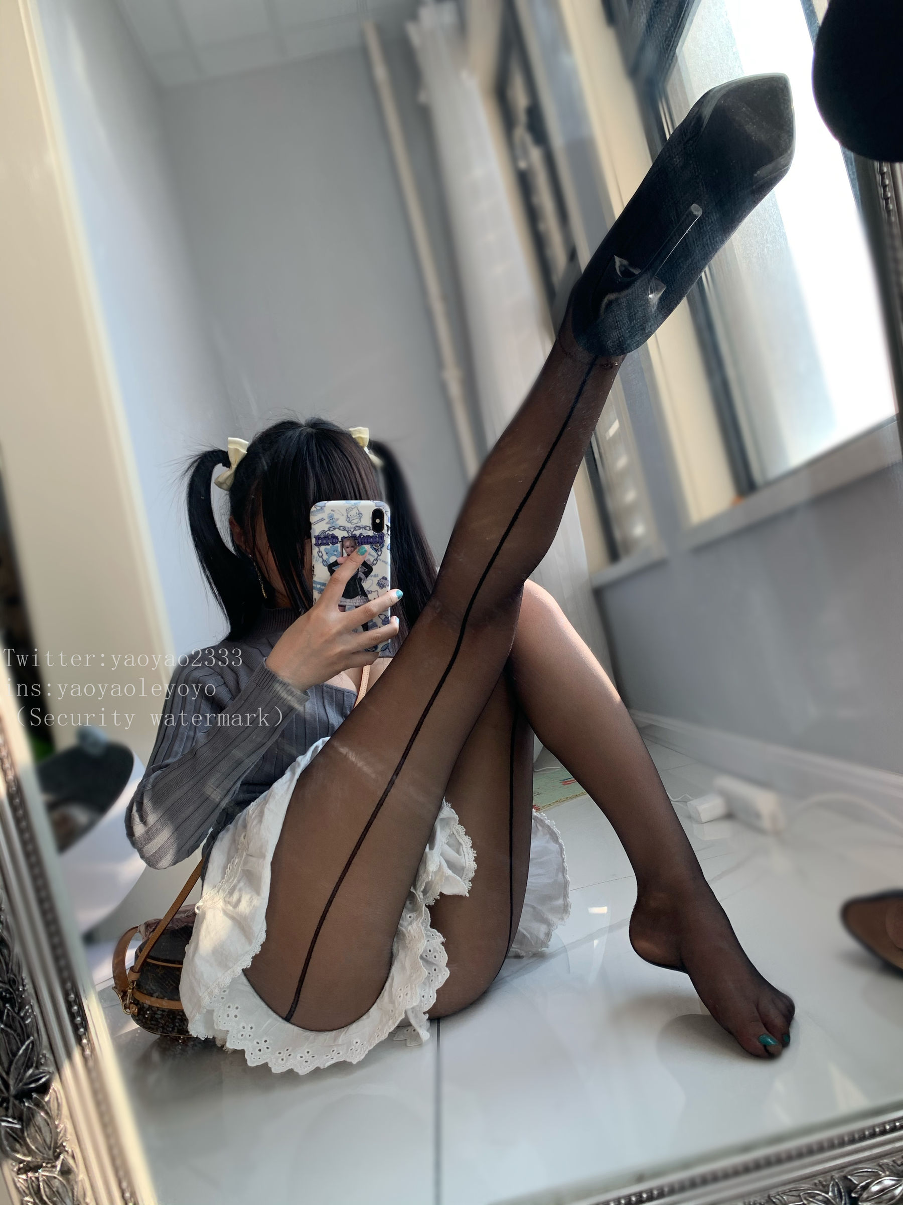 萌妹子Coser摇摇乐yoyo 黑丝美少女