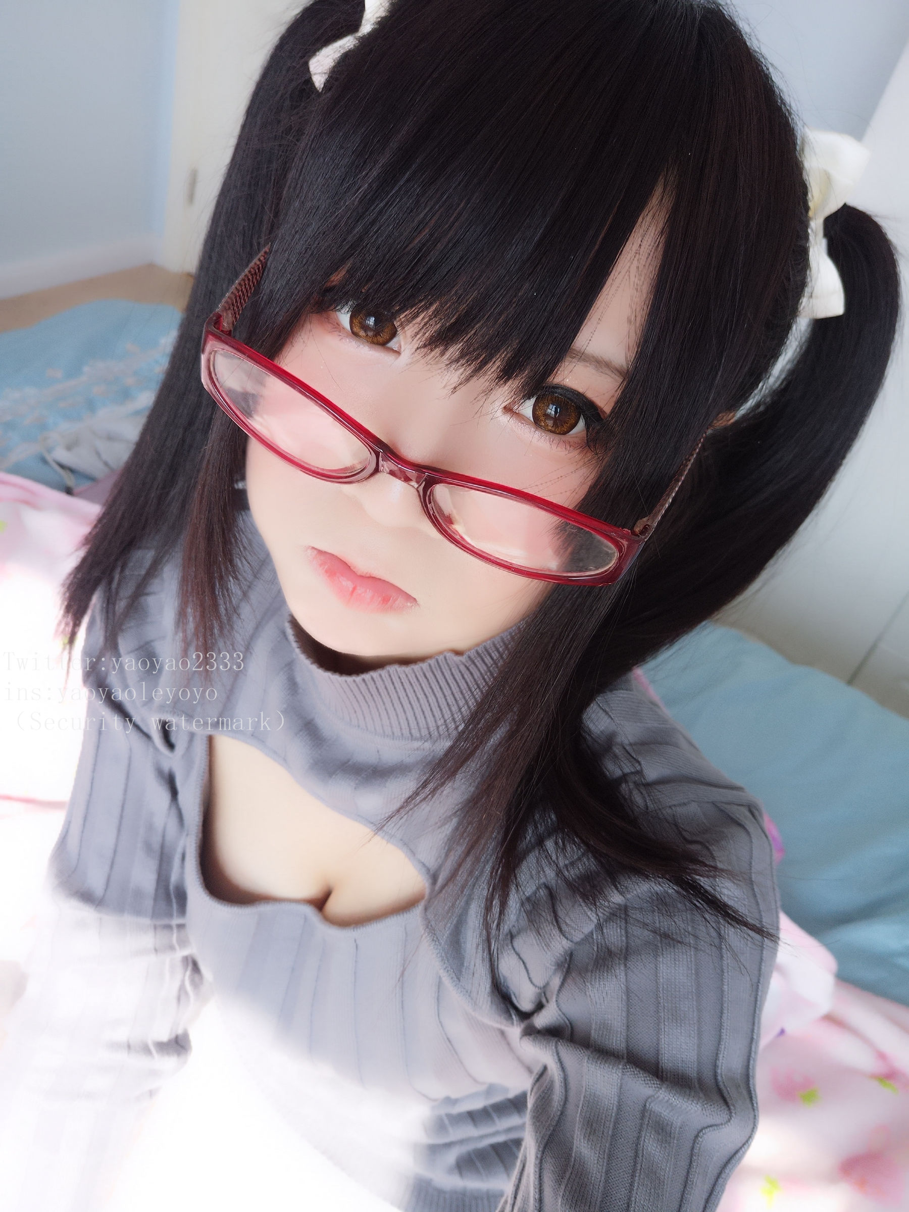 萌妹子Coser摇摇乐yoyo 黑丝美少女