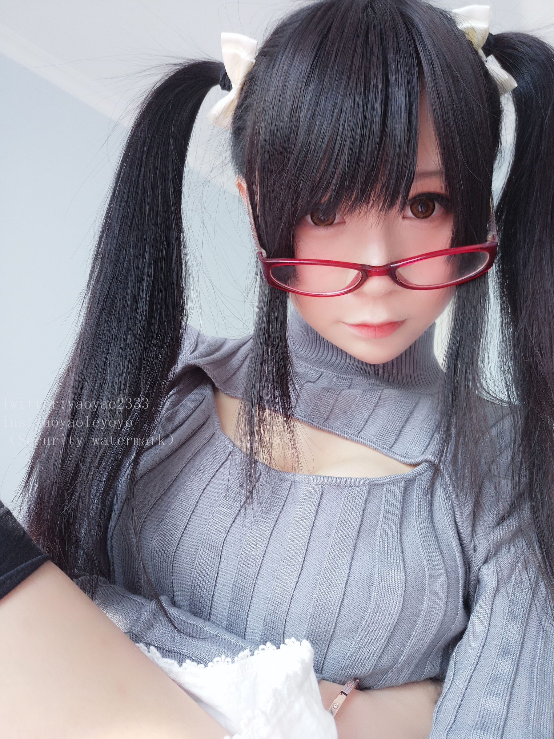 萌妹子Coser摇摇乐yoyo 黑丝美少女
