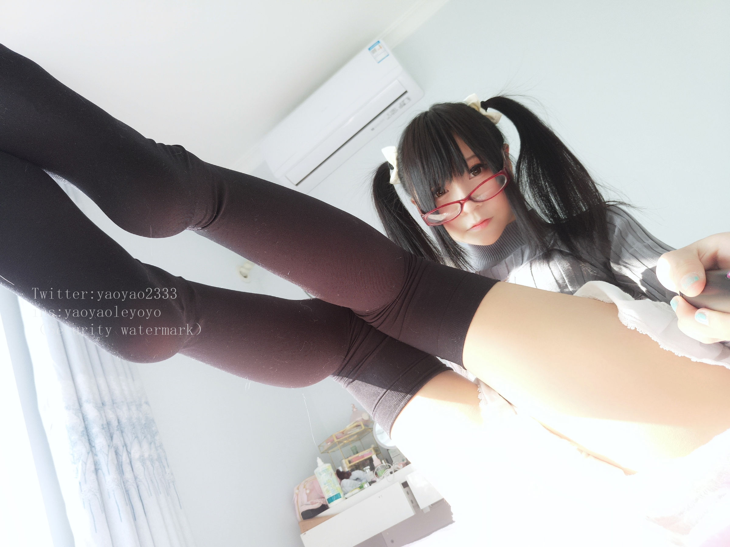 萌妹子Coser摇摇乐yoyo 黑丝美少女