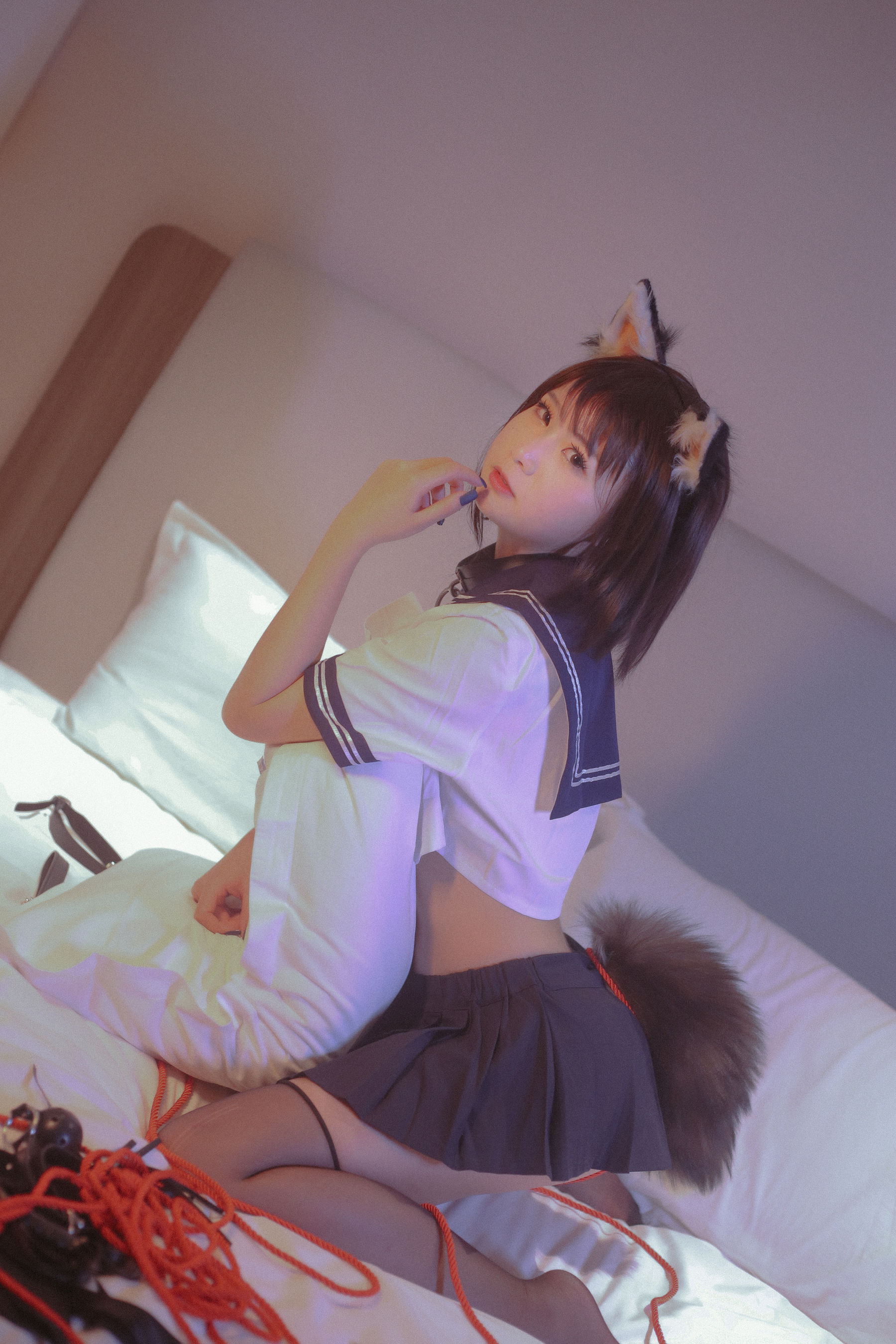萌妹是青水 猫耳调教
