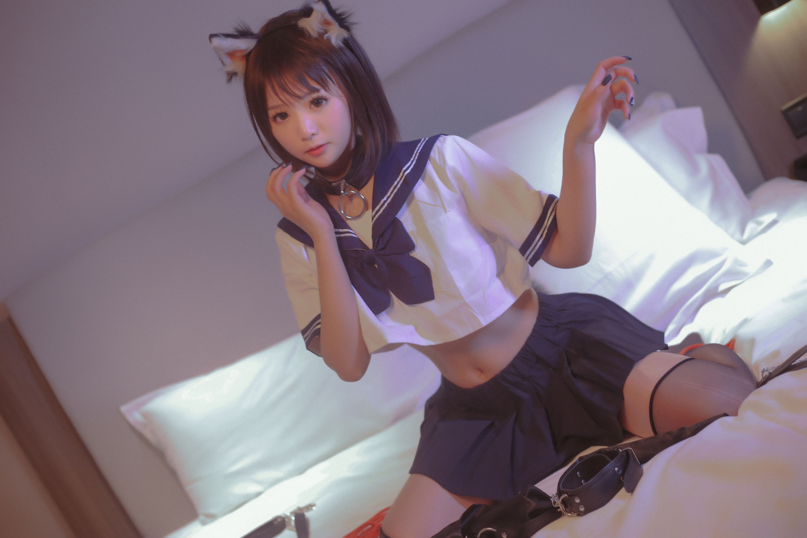 萌妹是青水 猫耳调教