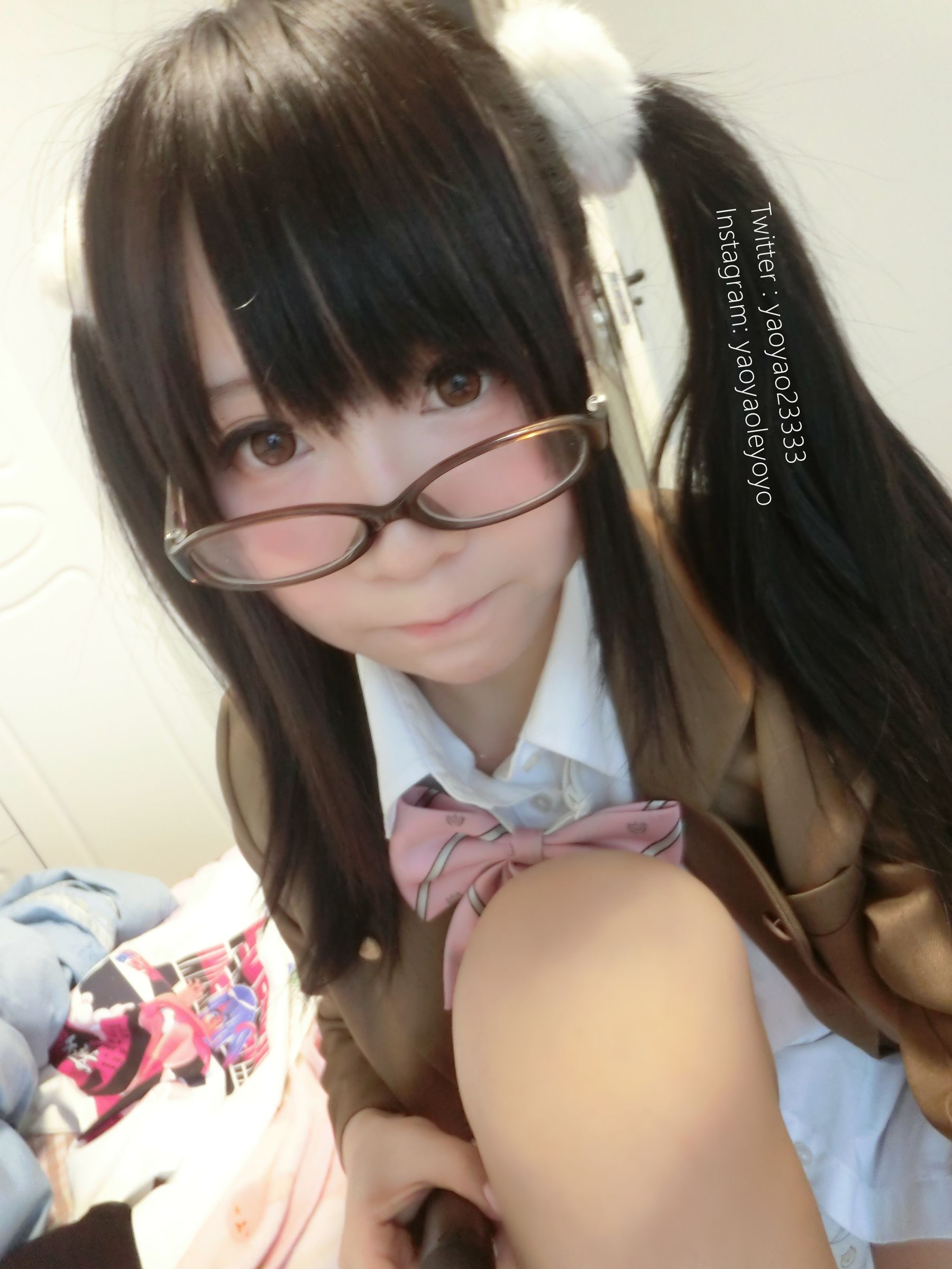 萌妹子Coser摇摇乐yoyo 裸足