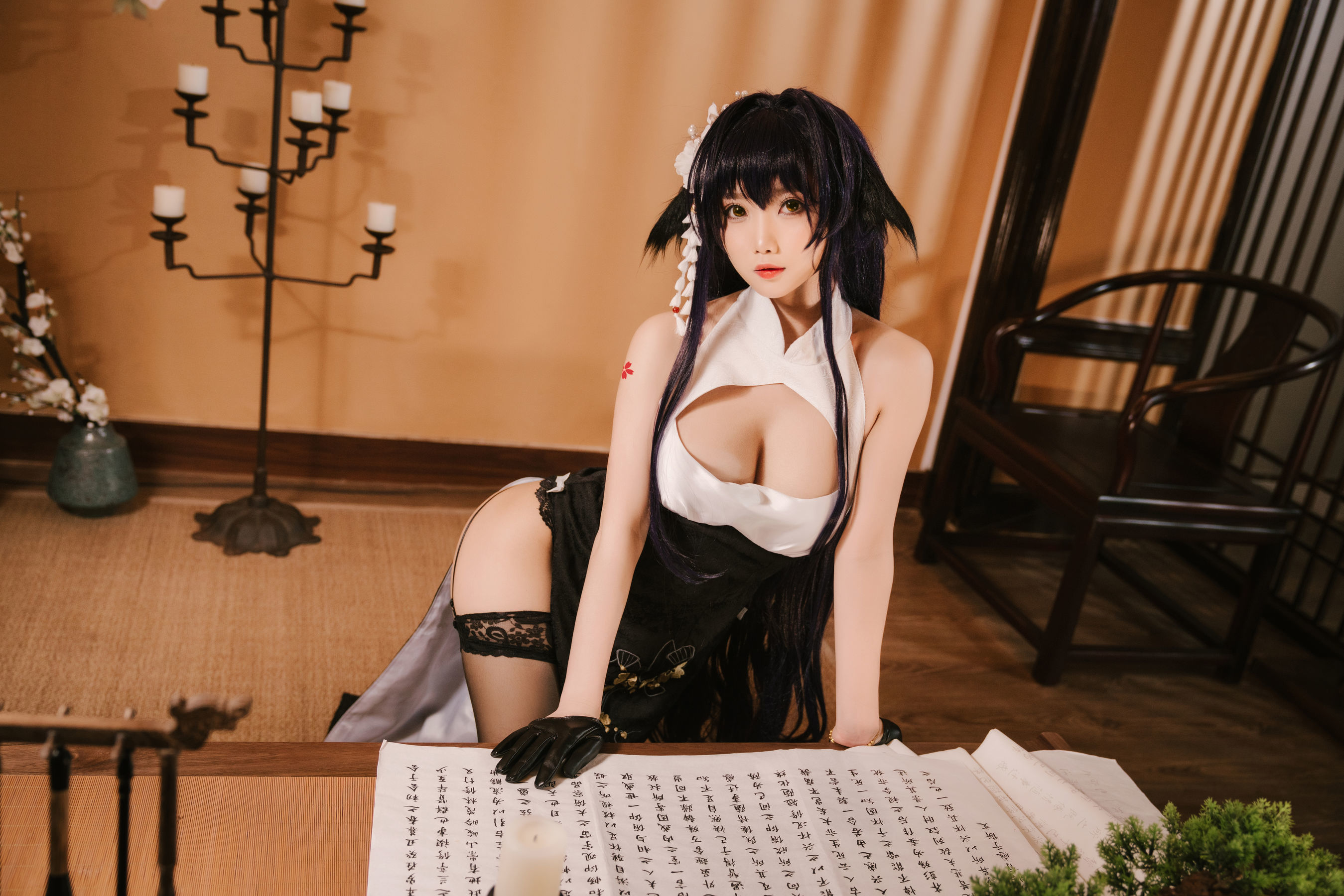 白嫩美少女鬼畜瑶 吾妻旗袍