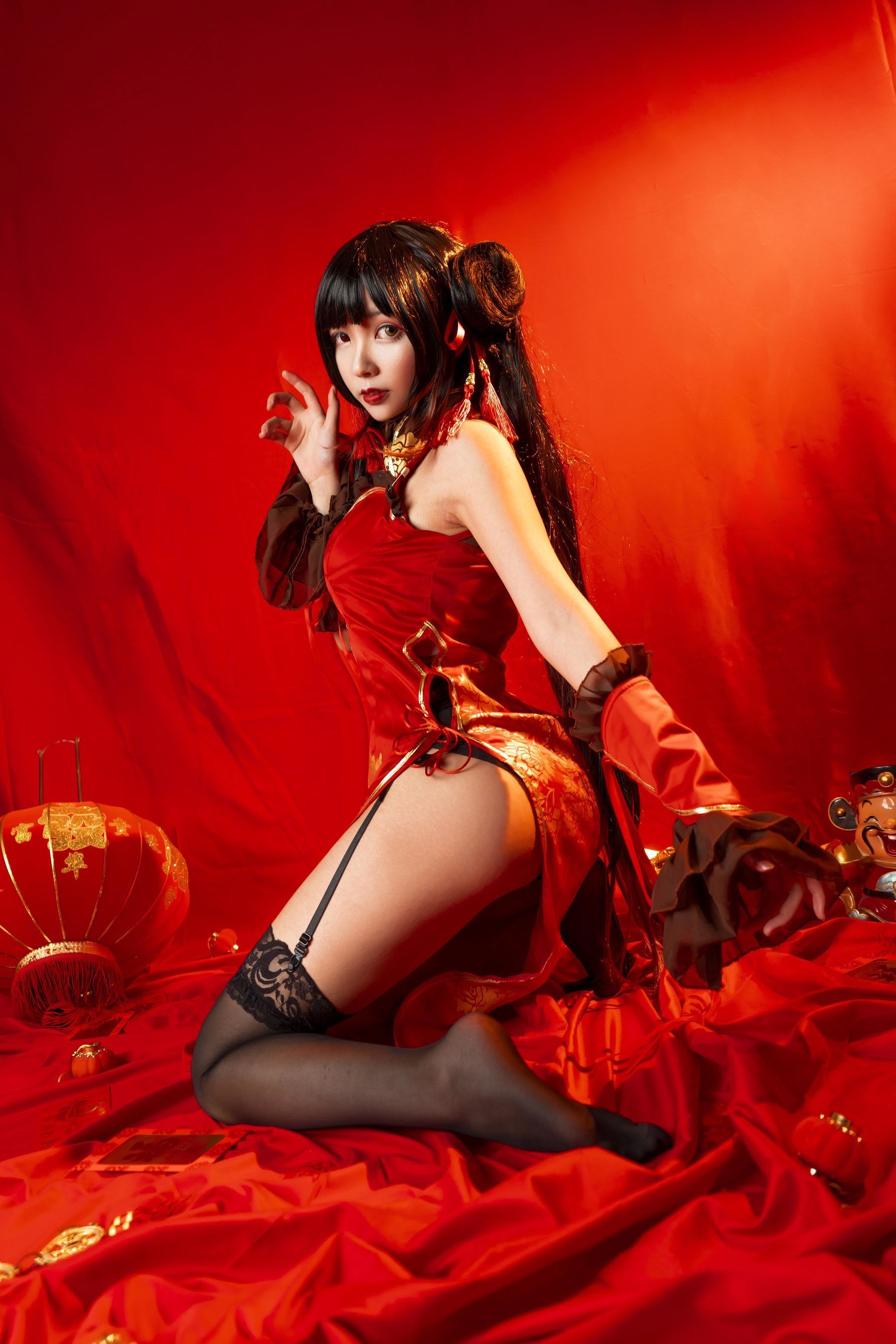 Coser小姐姐妍子坚不可摧 狂三新年