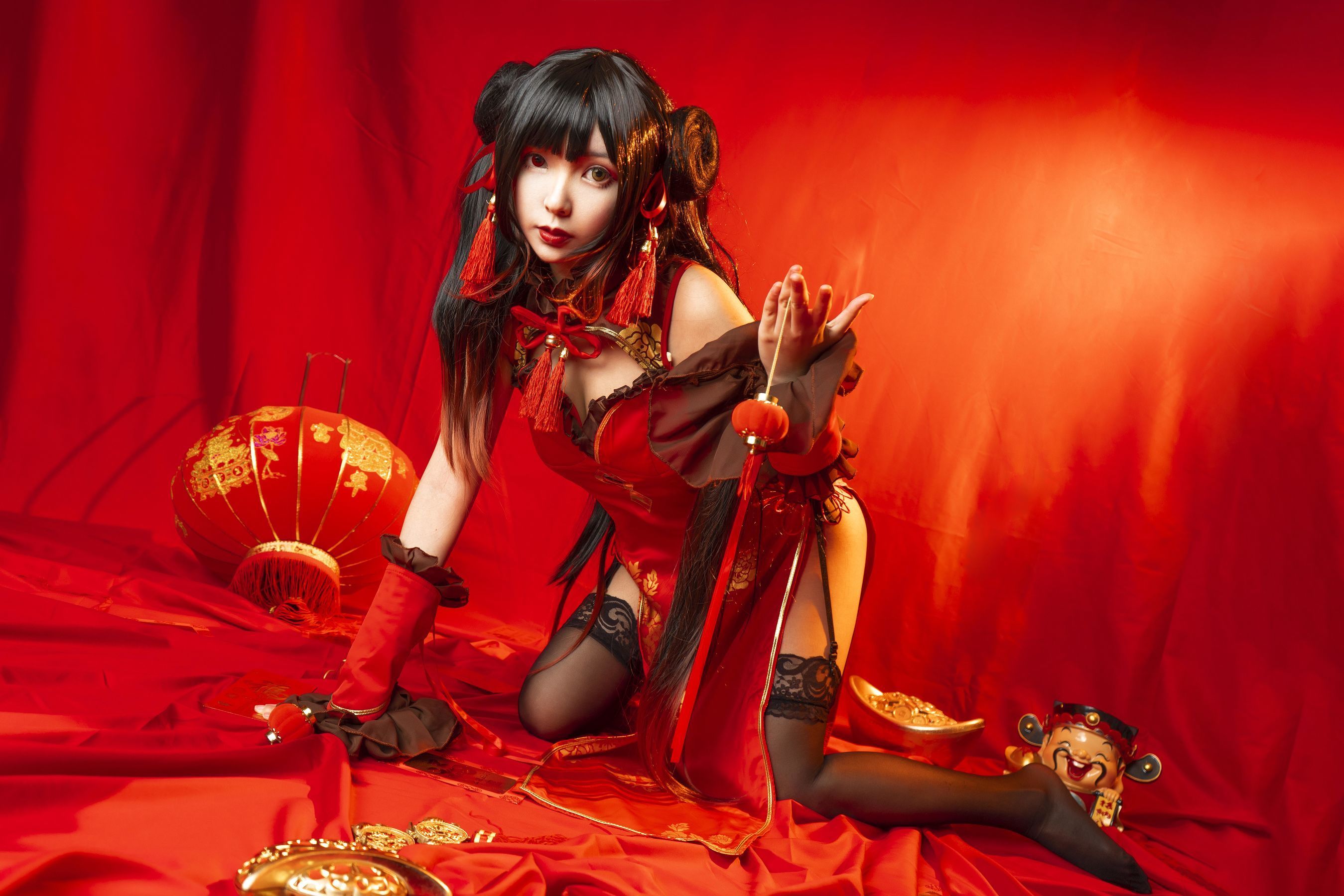 Coser小姐姐妍子坚不可摧 狂三新年