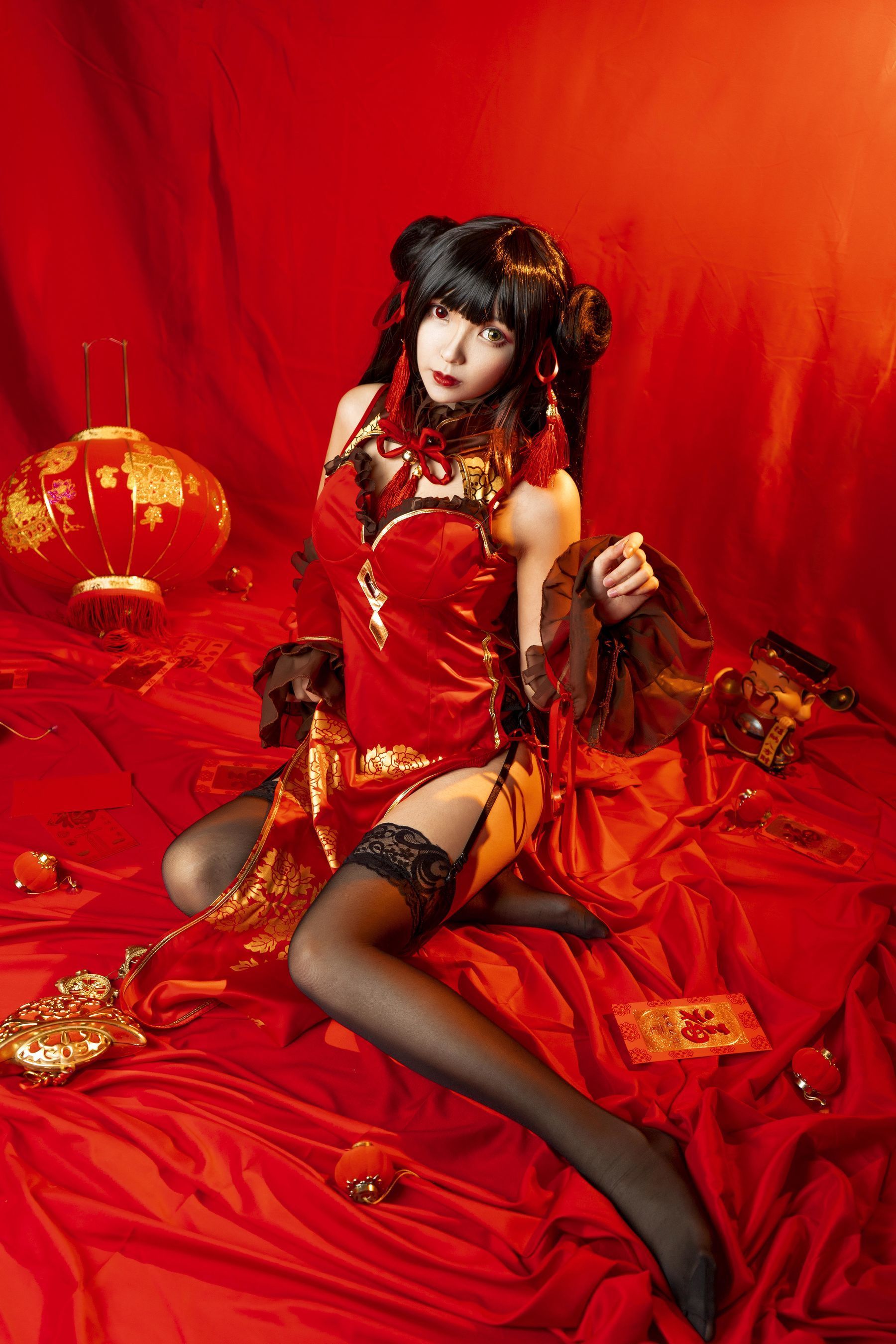 Coser小姐姐妍子坚不可摧 狂三新年