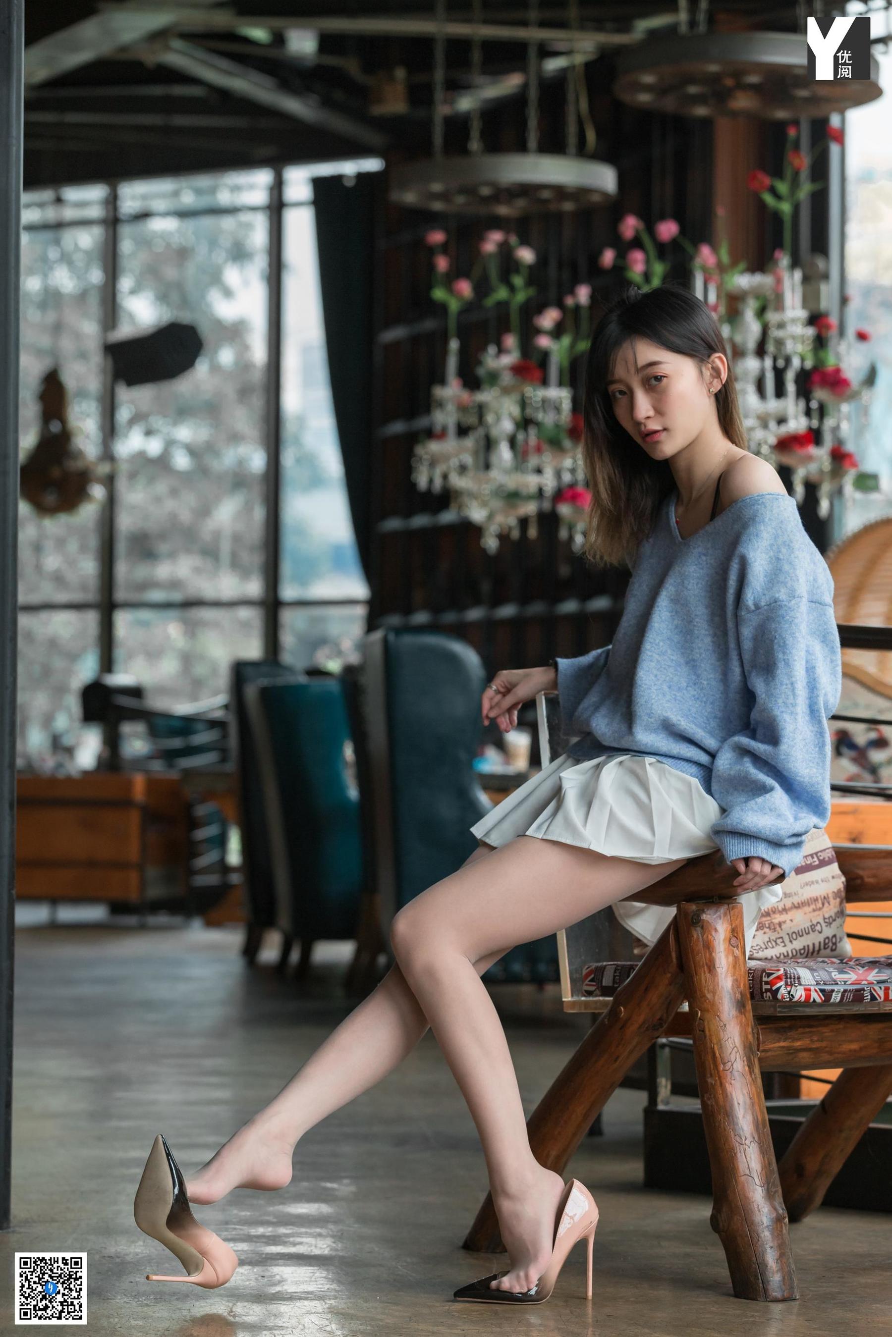 [IESS异思趣向] 模特：秋秋《百褶裙少女》