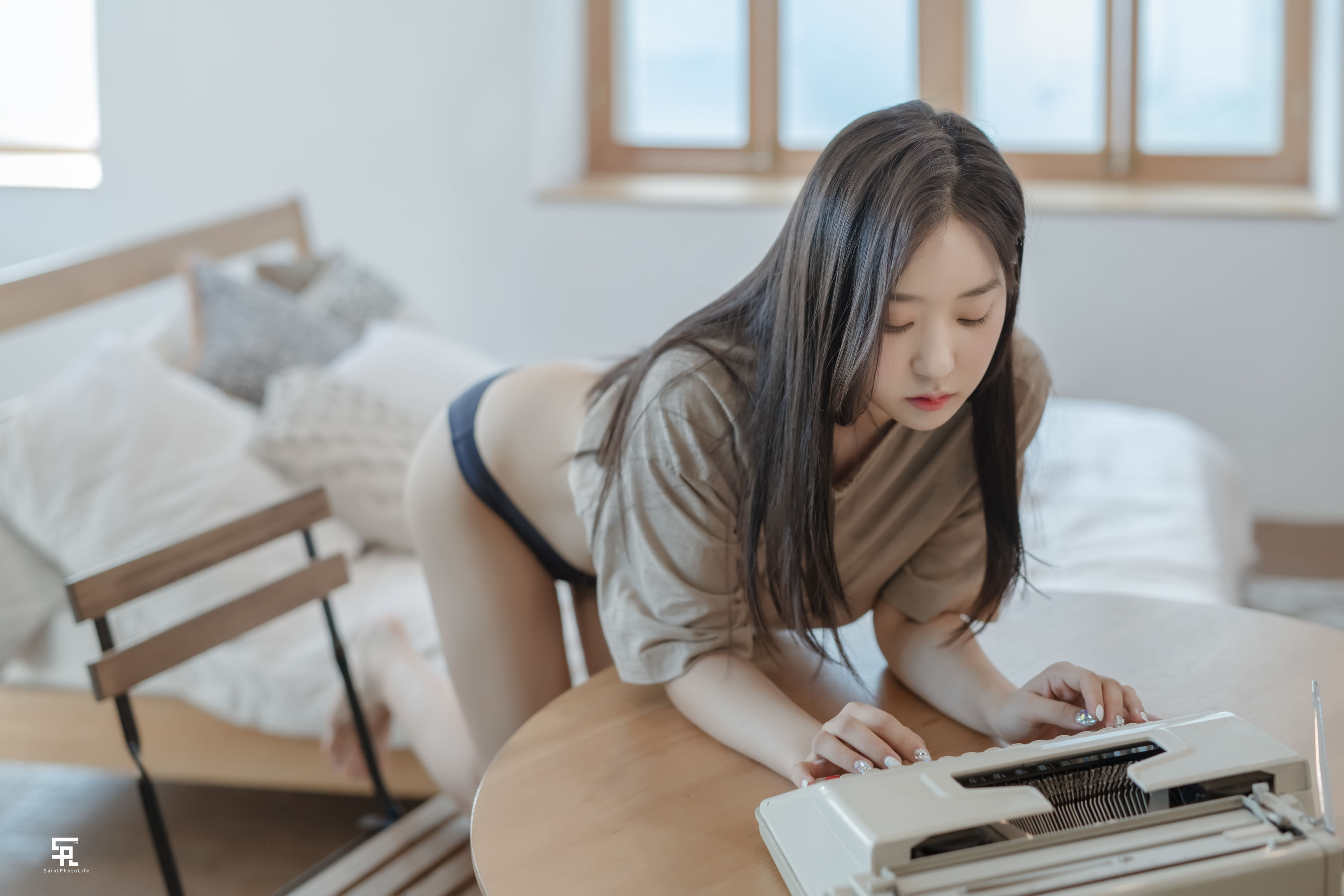 [saintphotolife] 韩国妹子申才恩(Zennyrt) - Blessing