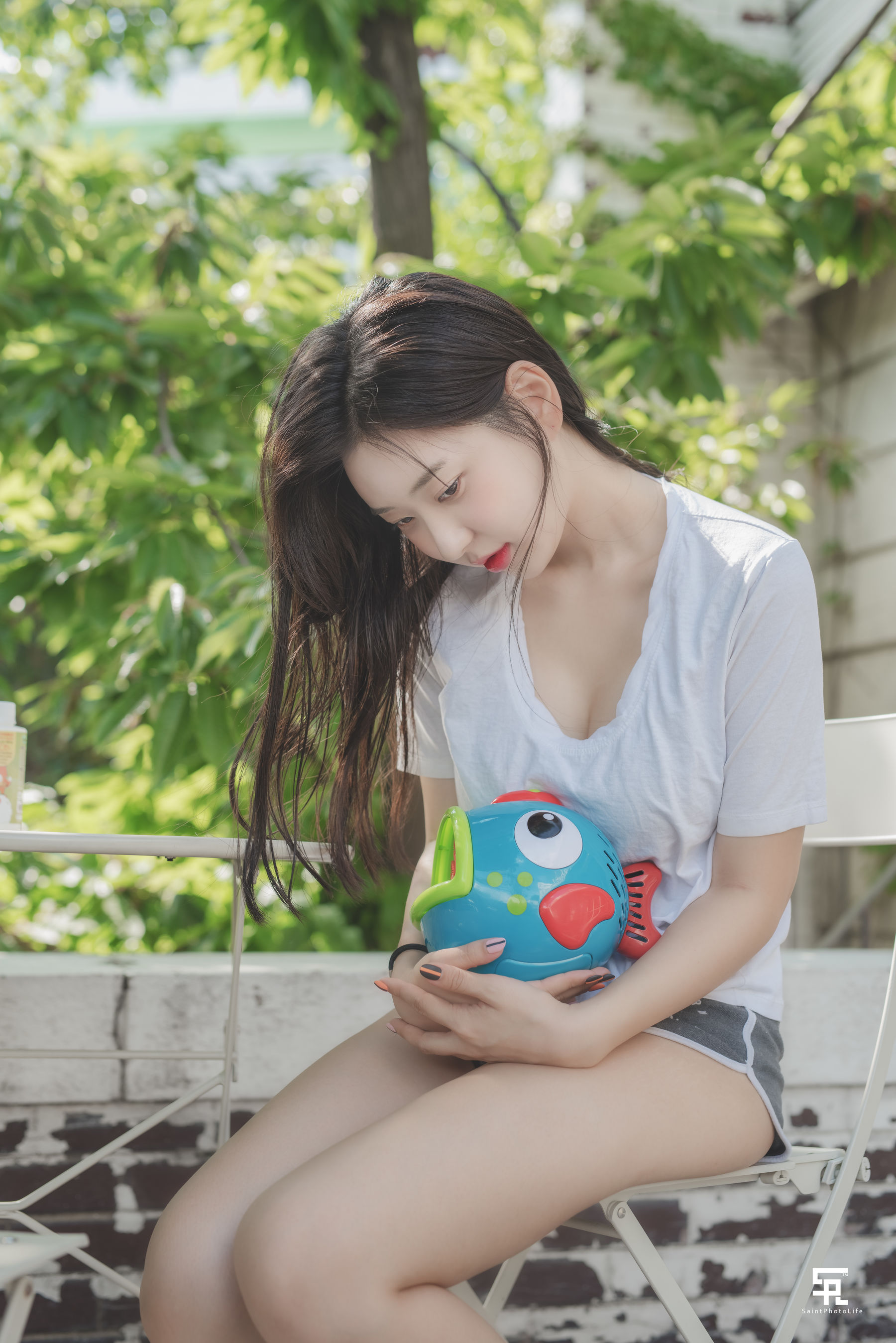 [saintphotolife] 韩国妹子申才恩(Zennyrt) - One summer day