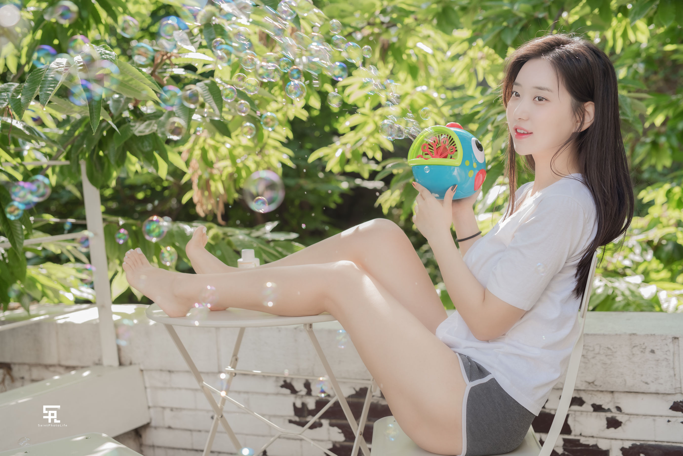 [saintphotolife] 韩国妹子申才恩(Zennyrt) - One summer day