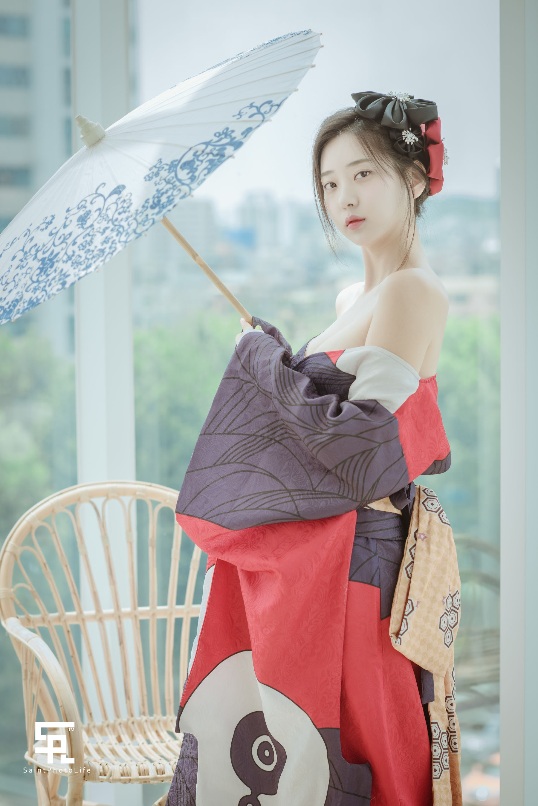 [saintphotolife] 韩国妹子申才恩(Zennyrt) - The Blue