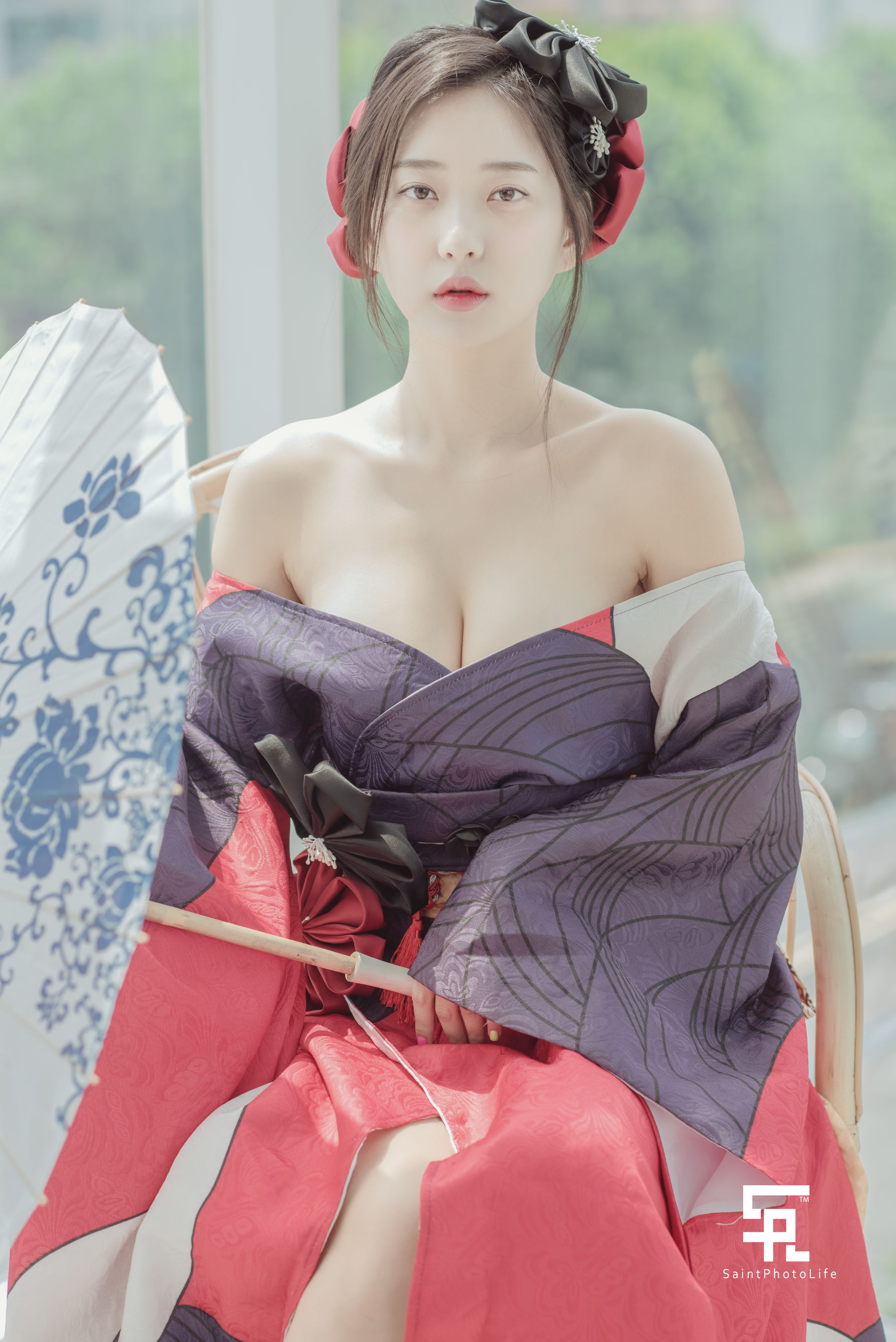 [saintphotolife] 韩国妹子申才恩(Zennyrt) - The Blue