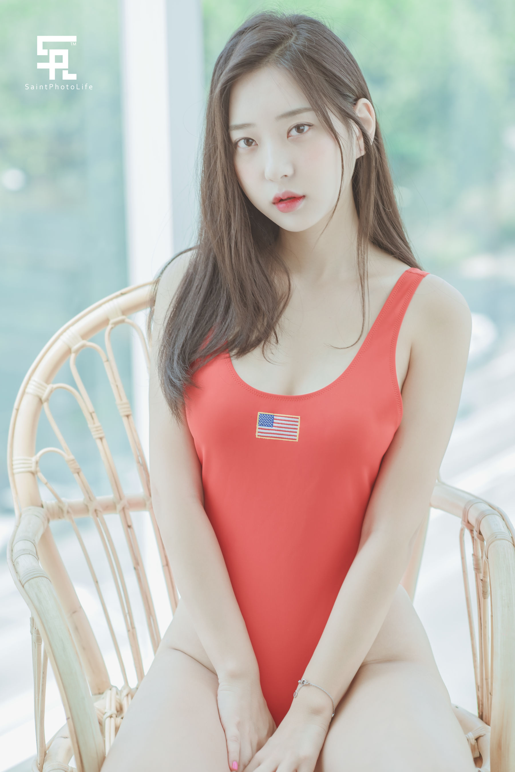 [saintphotolife] 韩国妹子申才恩(Zennyrt) - The Blue