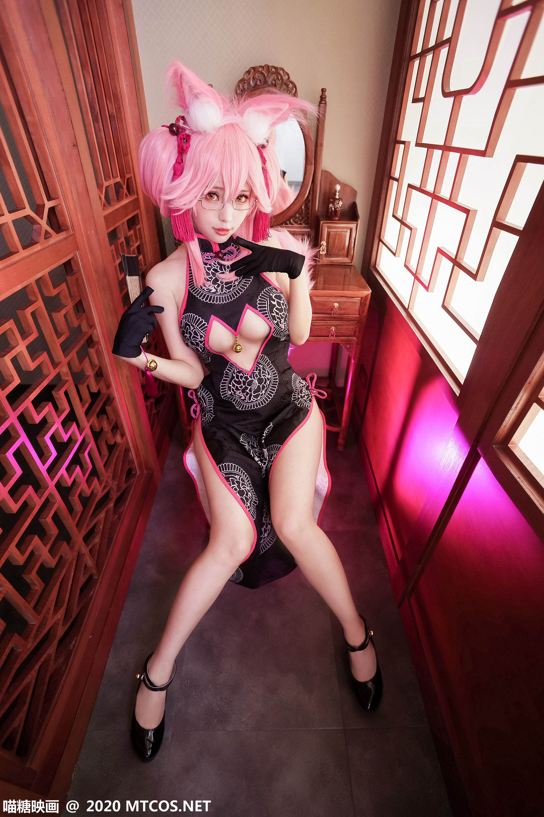 [喵糖映画] HML.024 Ely 玉藻狐旗袍