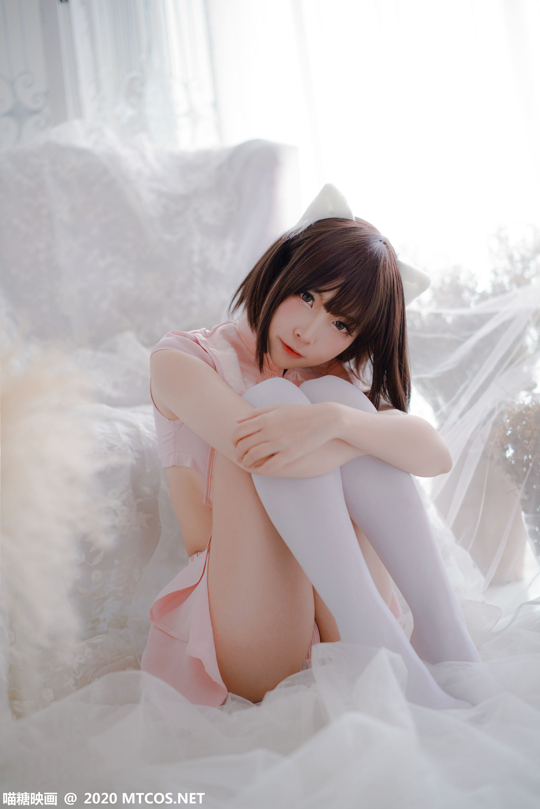 [喵糖映画] HML.026 二佐Nisa  粉系旗袍