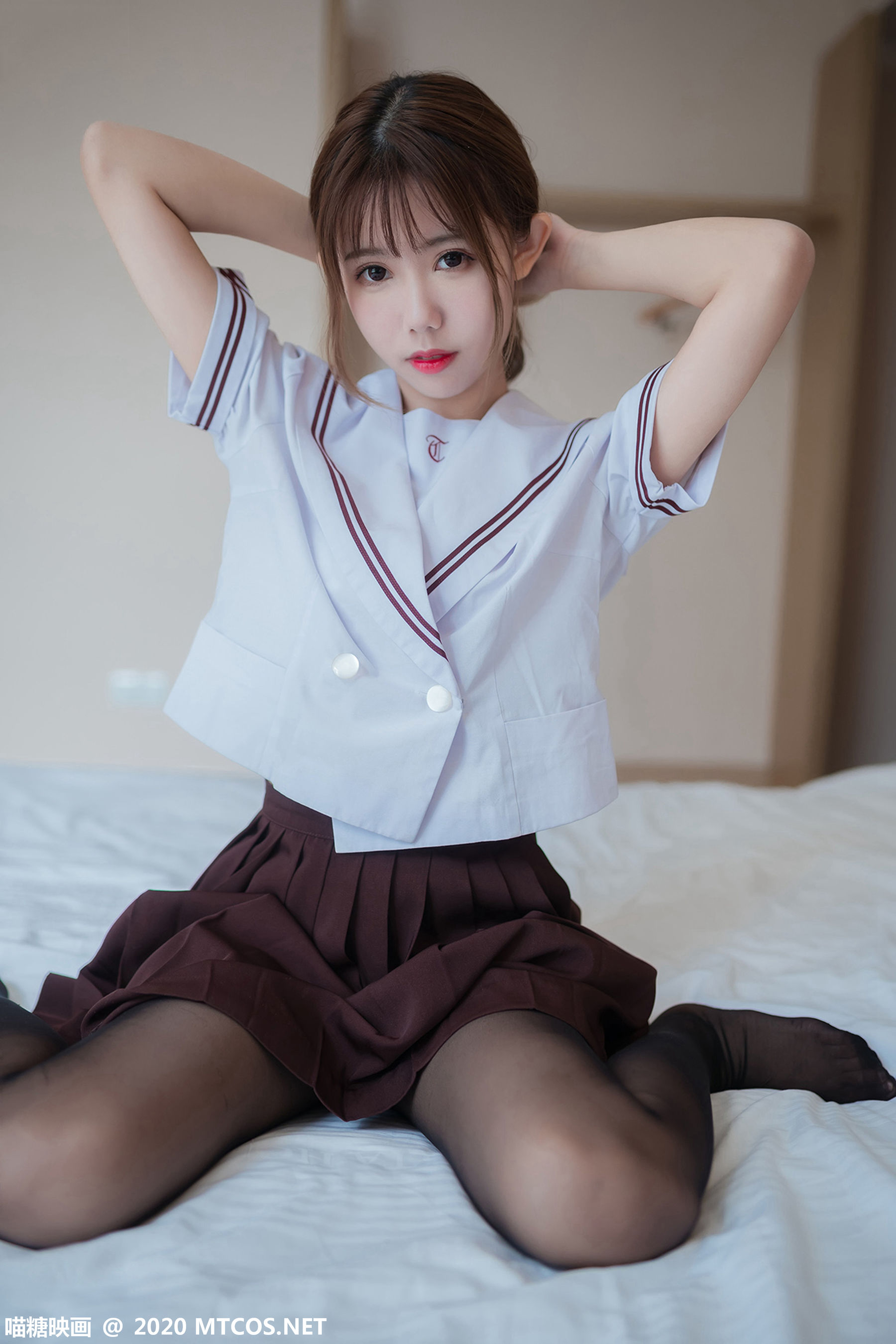 [喵糖映画] JKL.015 灰裙JK制服