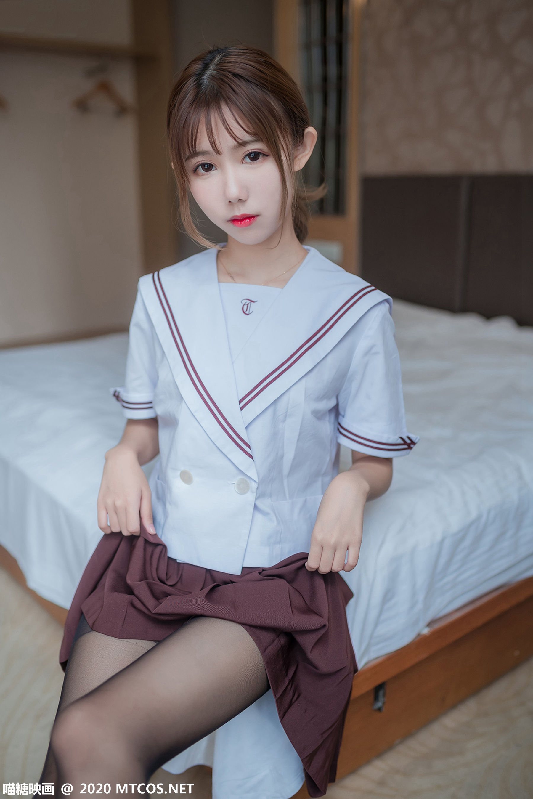 [喵糖映画] JKL.015 灰裙JK制服