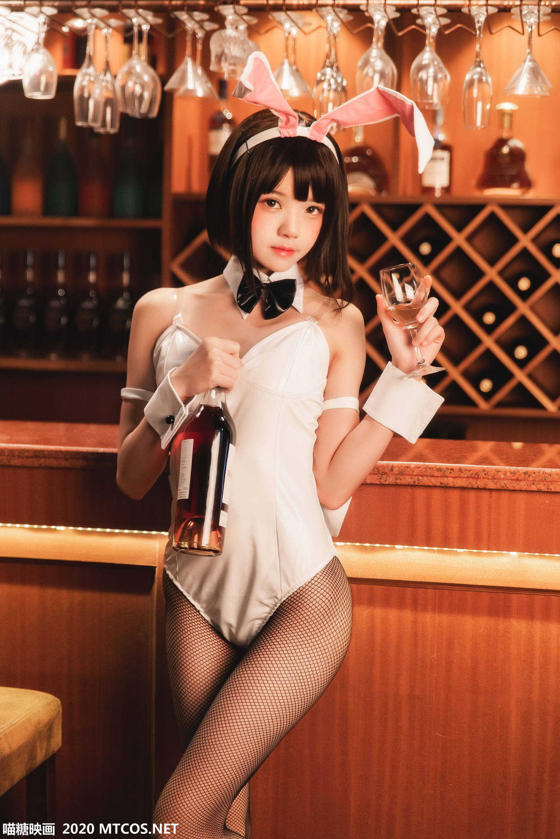 [喵糖映画] TML.013 桜桃喵 加藤惠兔女郎