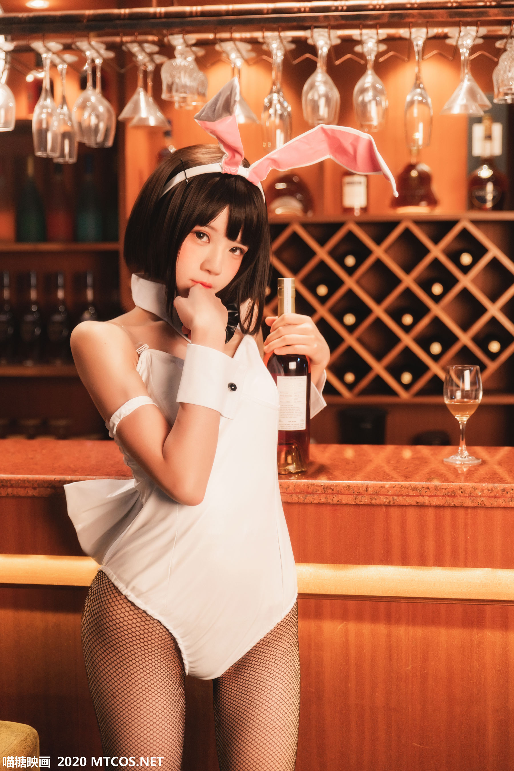 [喵糖映画] TML.013 桜桃喵 加藤惠兔女郎