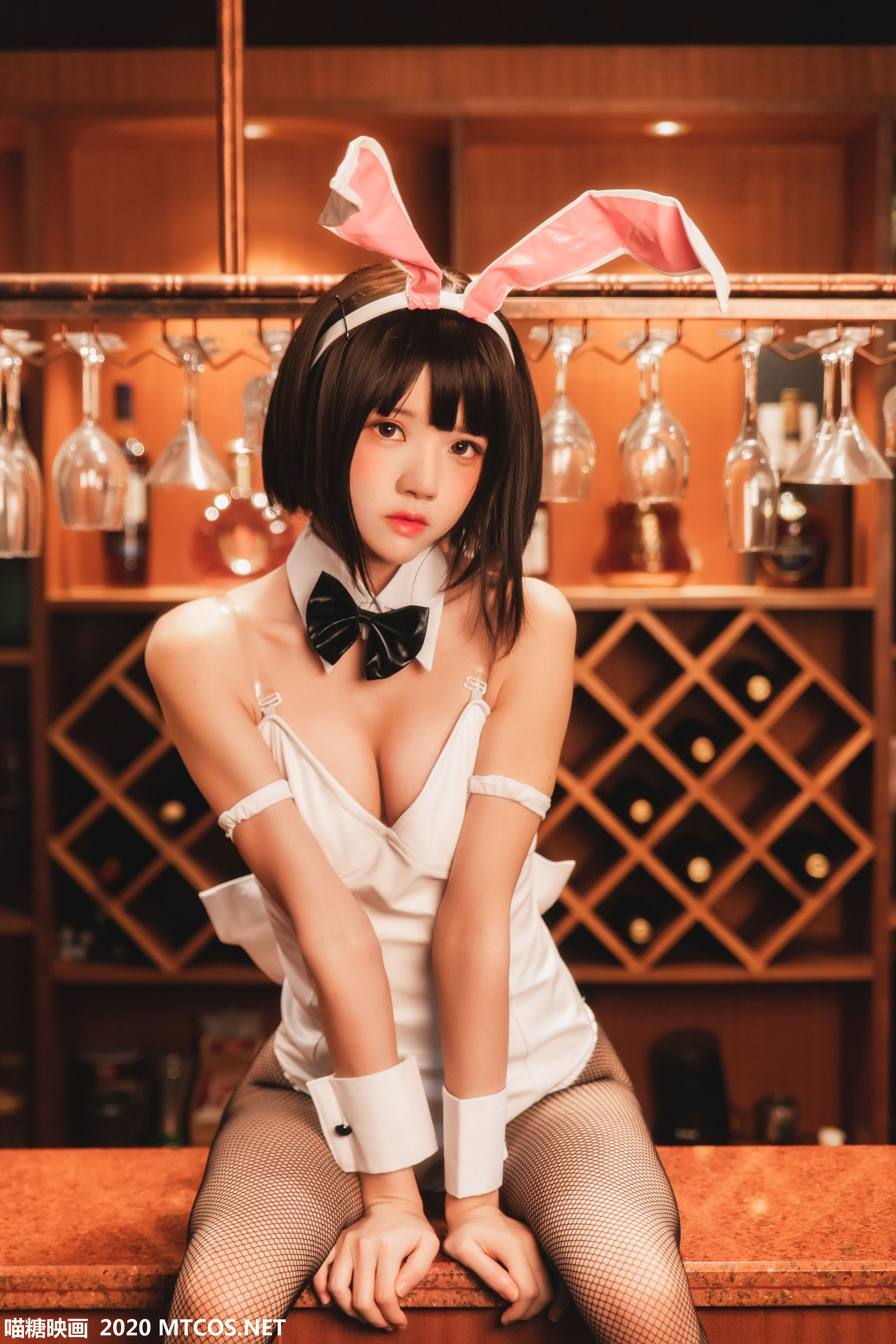 [喵糖映画] TML.013 桜桃喵 加藤惠兔女郎