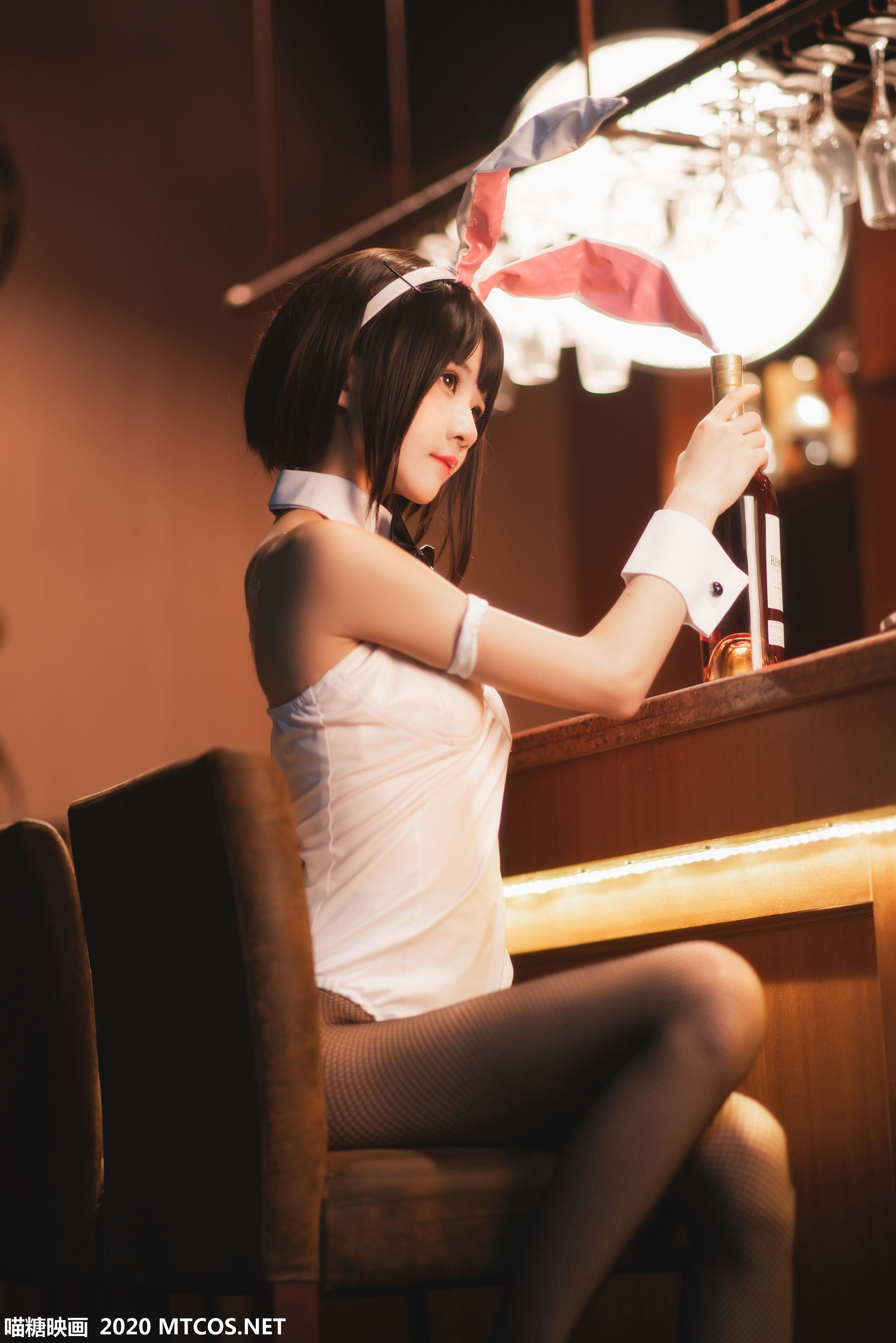 [喵糖映画] TML.013 桜桃喵 加藤惠兔女郎