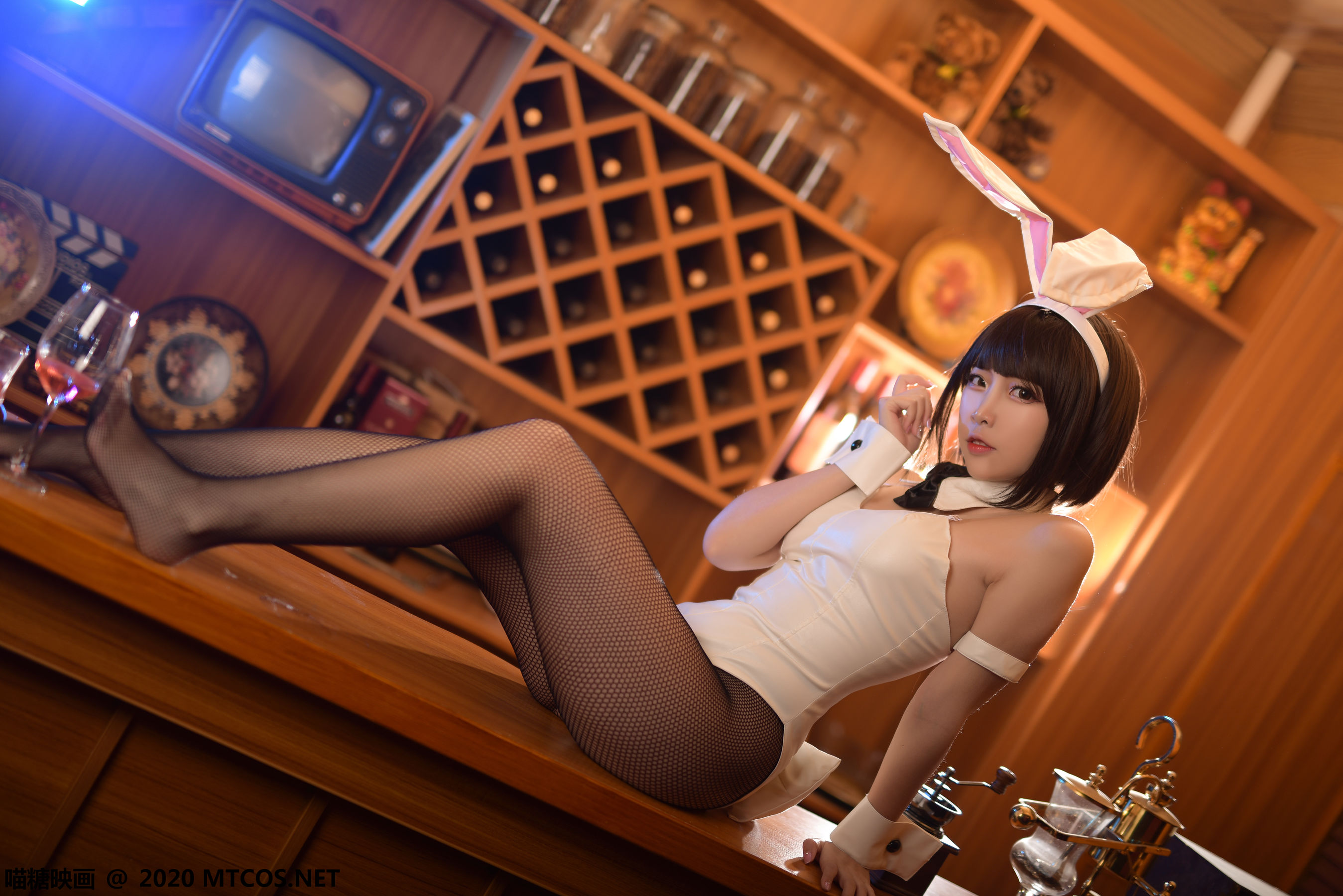[喵糖映画] TML.018 二佐Nisa 加藤惠兔女郎