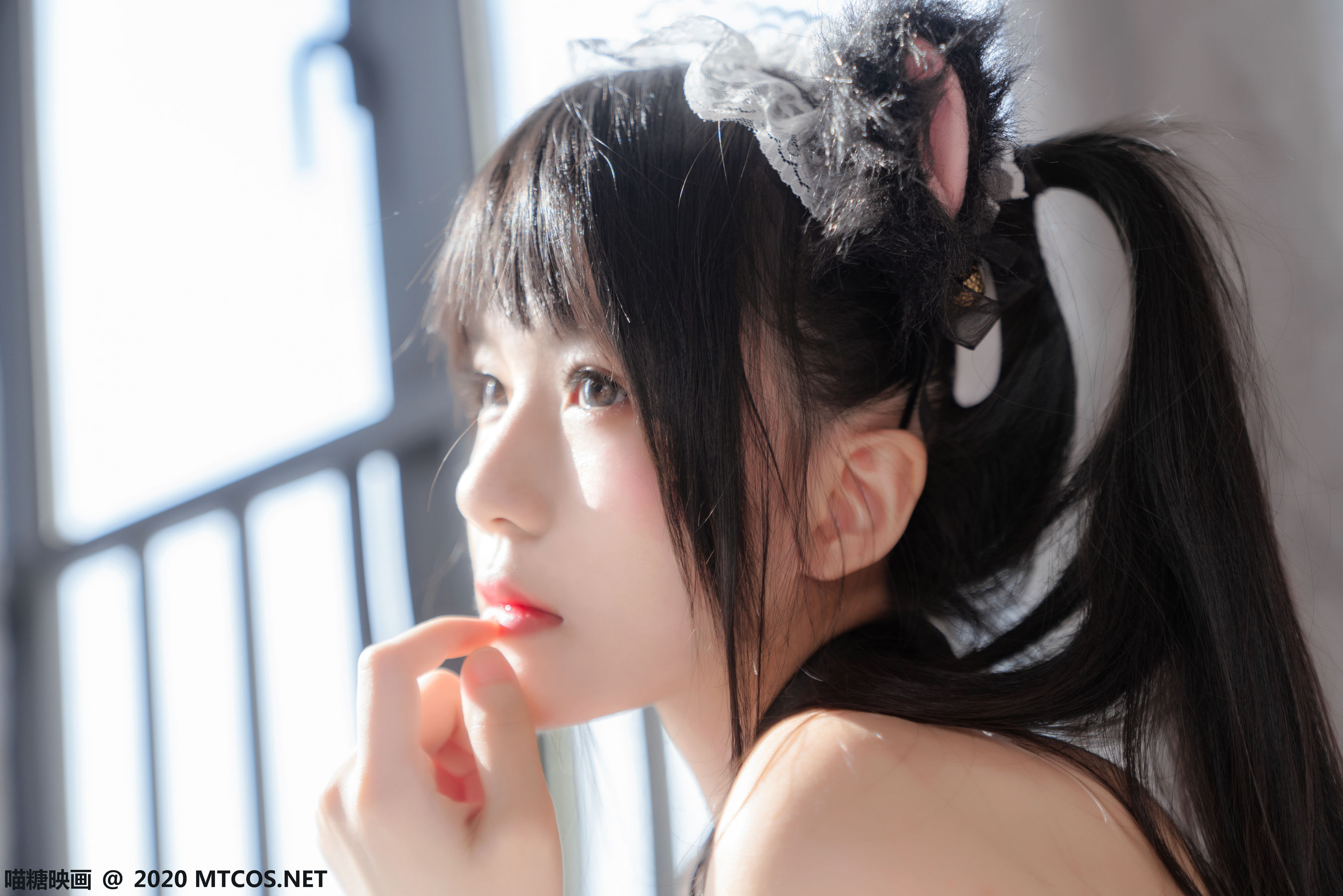 [喵糖映画] VOL.192 桜桃喵 黑猫女仆