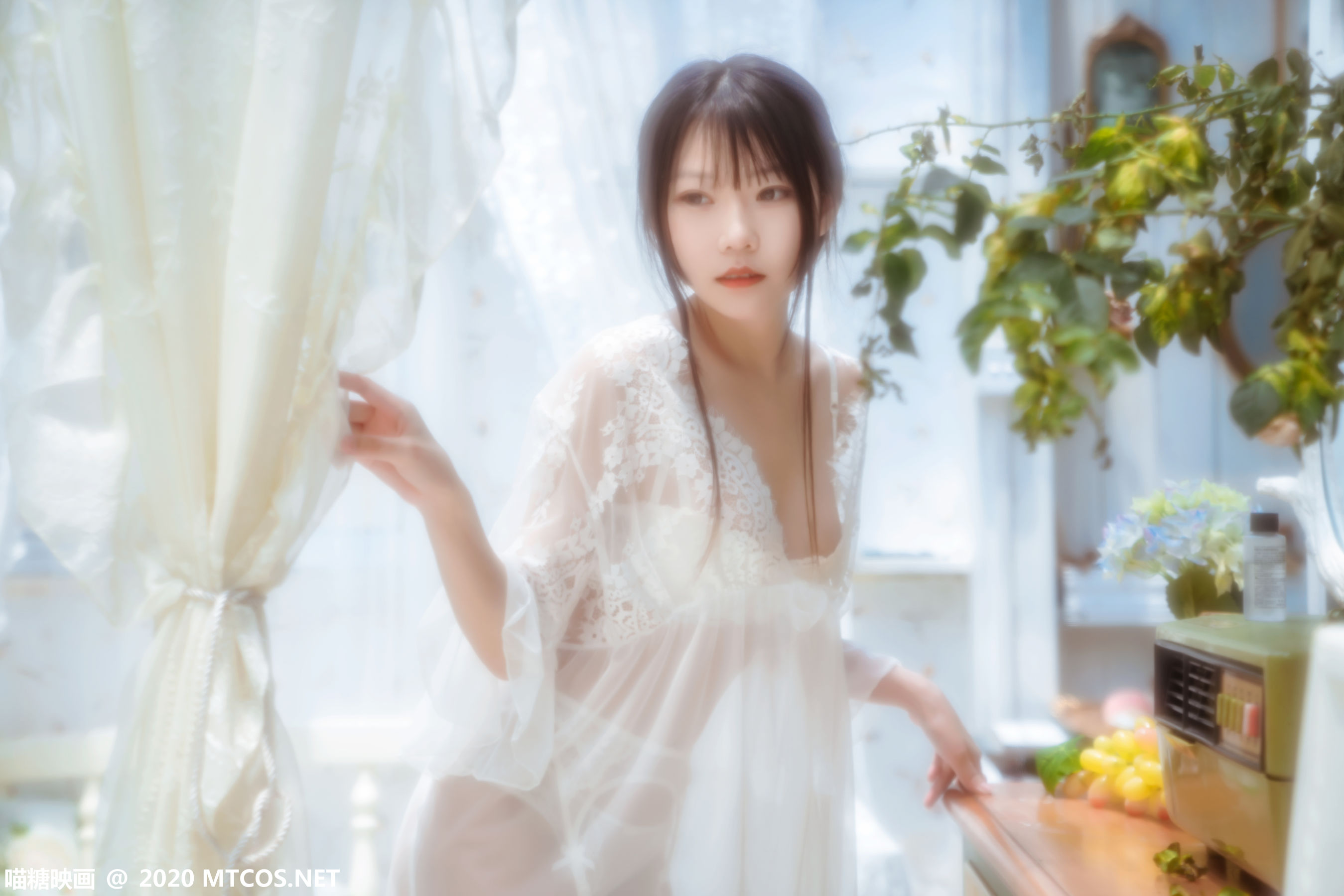 [喵糖映画] VOL.197 香草喵露露 白裙轻纱