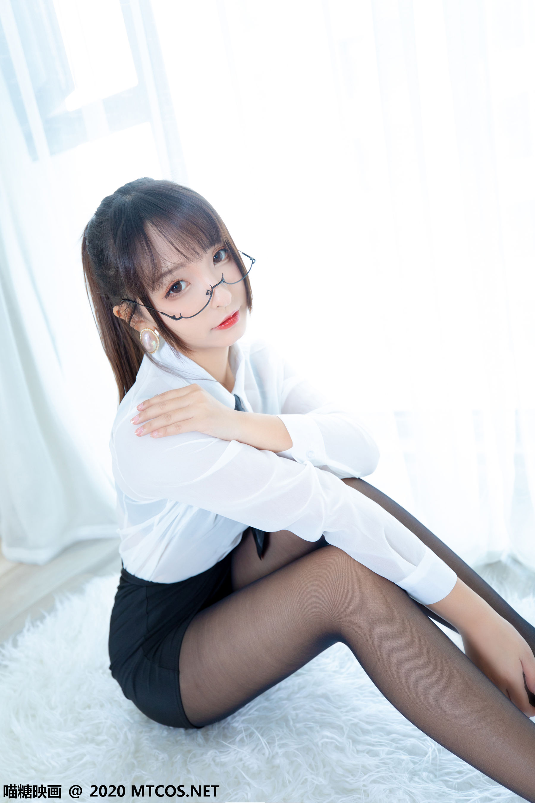 [喵糖映画] VOL.202 神楽坂真冬 OL制服裙