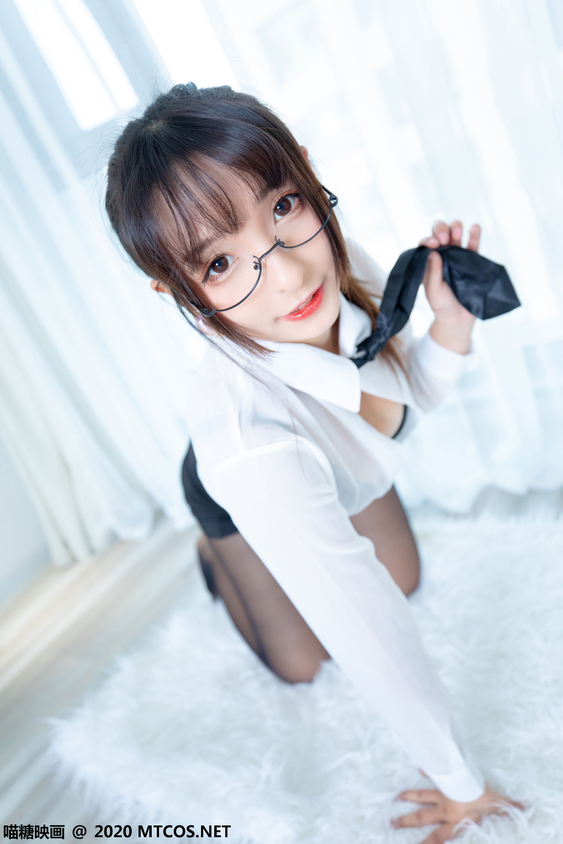 [喵糖映画] VOL.202 神楽坂真冬 OL制服裙