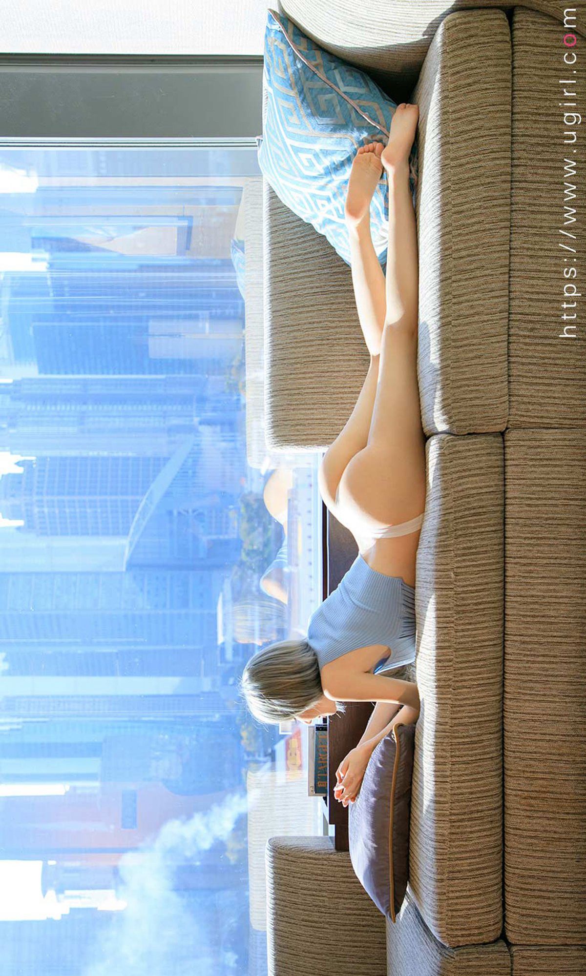 [尤果圈爱尤物Ugirls] No.1808 Kiki 美人倾晨
