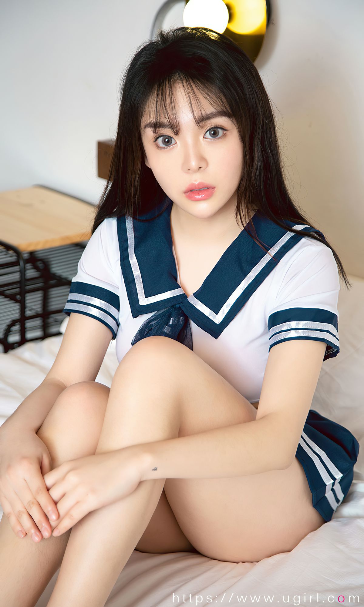 [尤果圈爱尤物Ugirls] No.1816 爱元 美少女制服