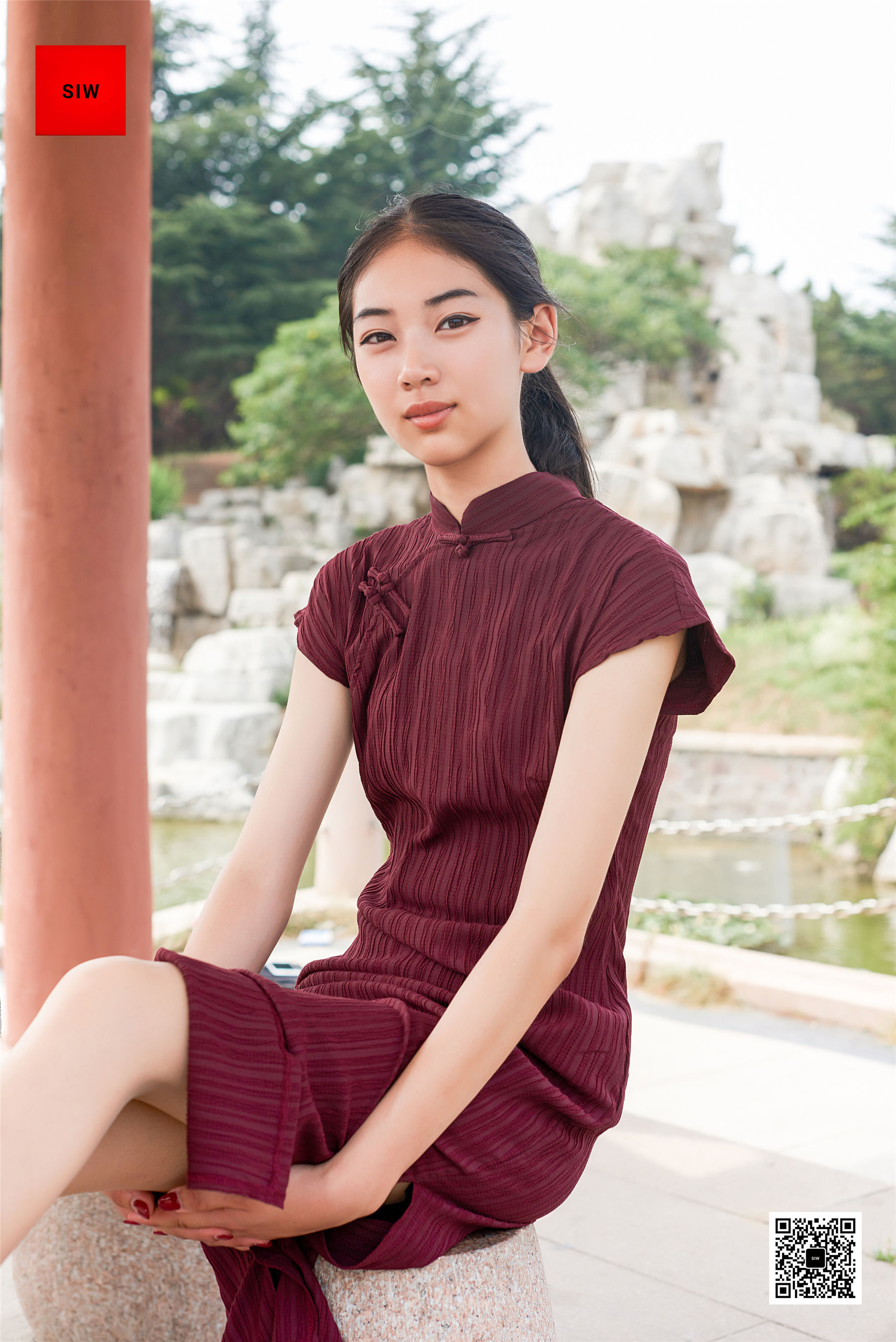 [斯文传媒SIW] 丽莉 湖畔旗袍秀