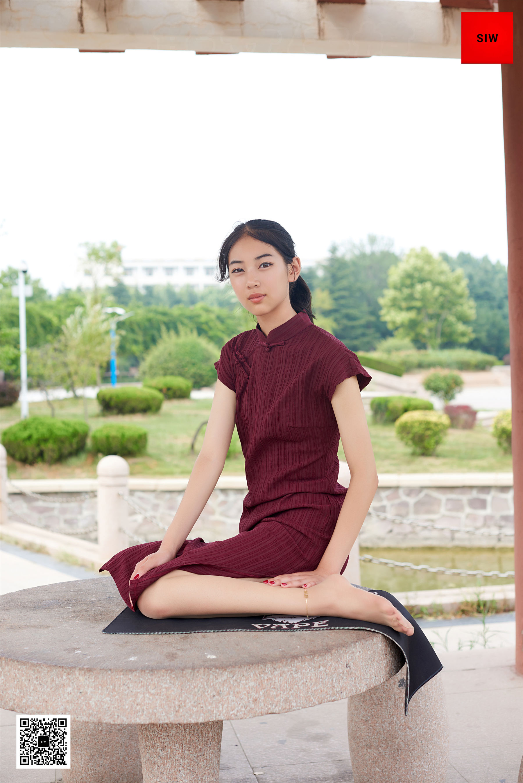 [斯文传媒SIW] 丽莉 湖畔旗袍秀