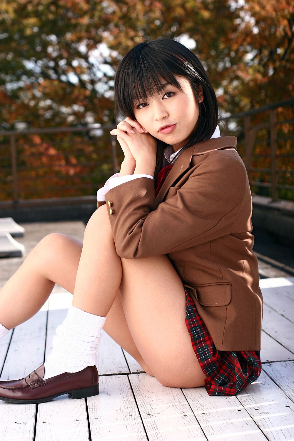 [DGC] NO.391 Marika Hase 長谷真理香 制服美少女天国
