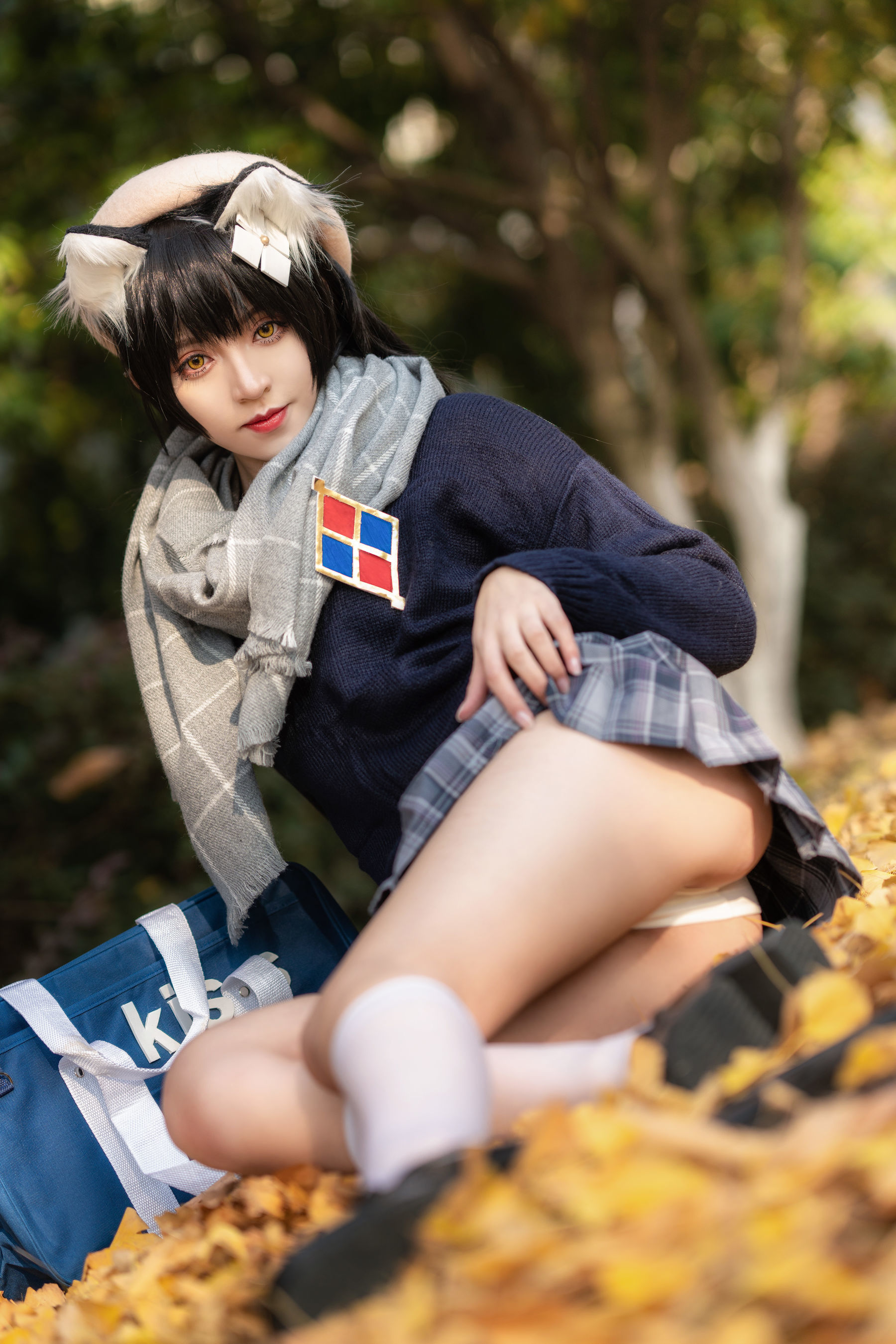 [COS福利] Coser__KETTOE - 95式纯白毕业季