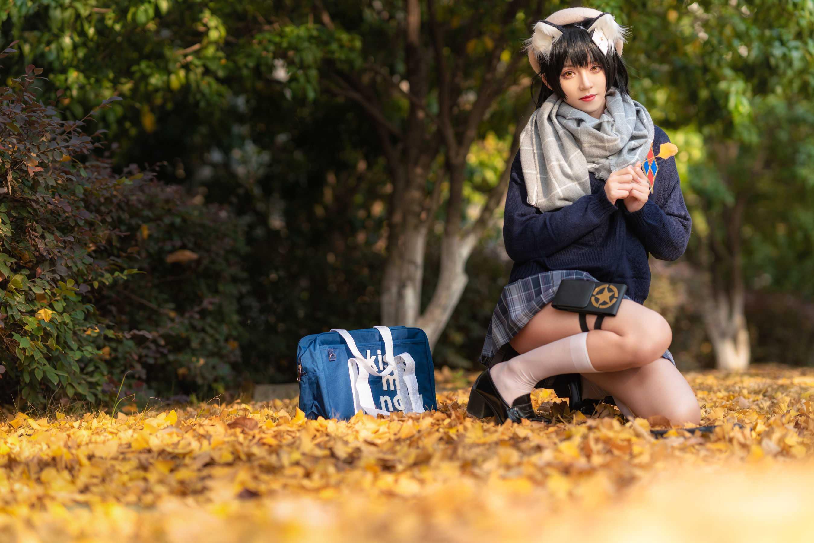 [COS福利] Coser__KETTOE - 95式纯白毕业季