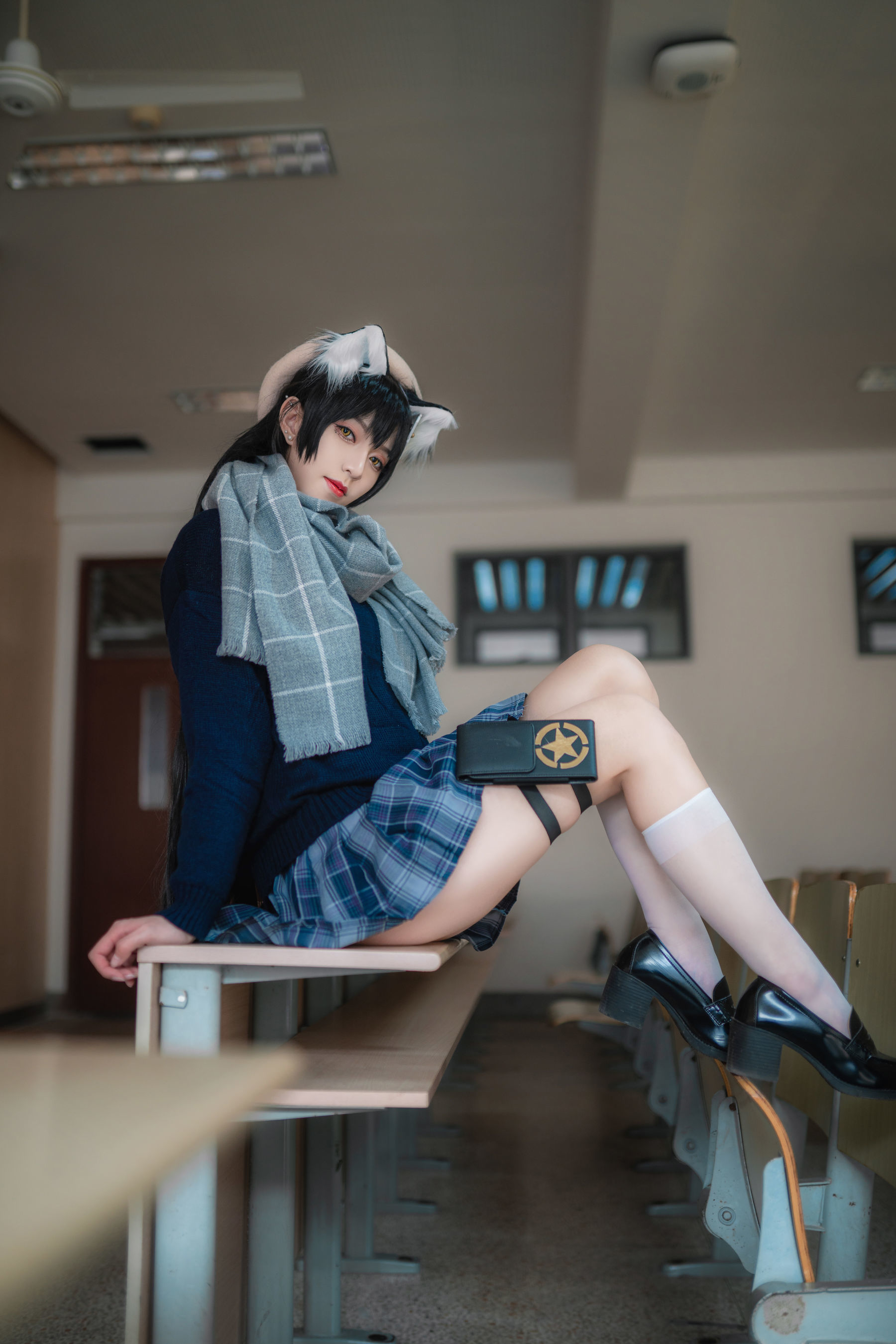 [COS福利] Coser__KETTOE - 95式纯白毕业季