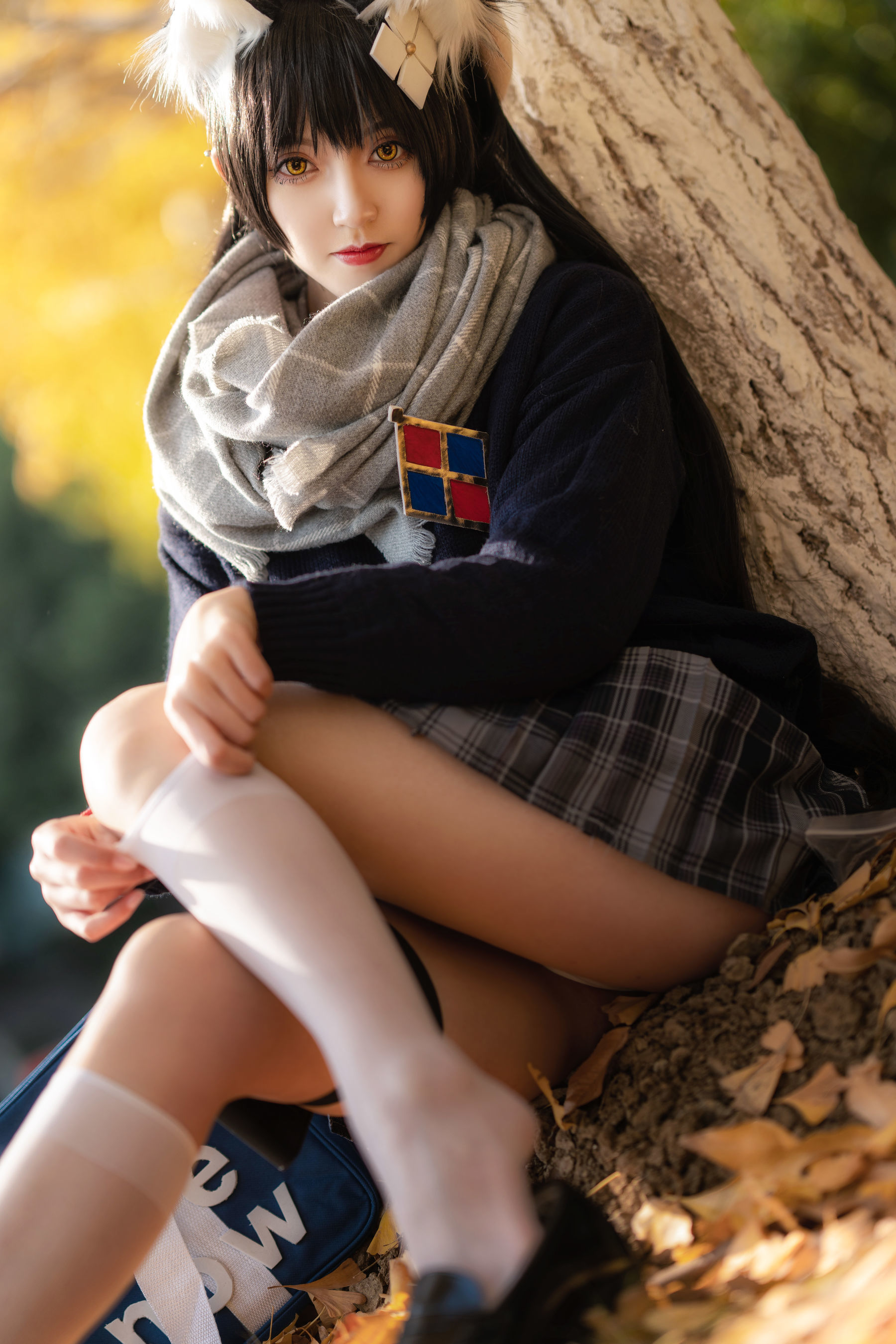 [COS福利] Coser__KETTOE - 95式纯白毕业季