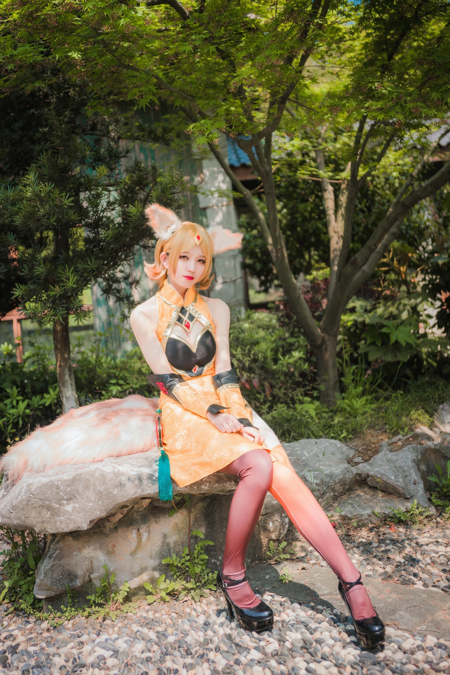 [COS福利] Coser__KETTOE - 王者荣耀 妲己