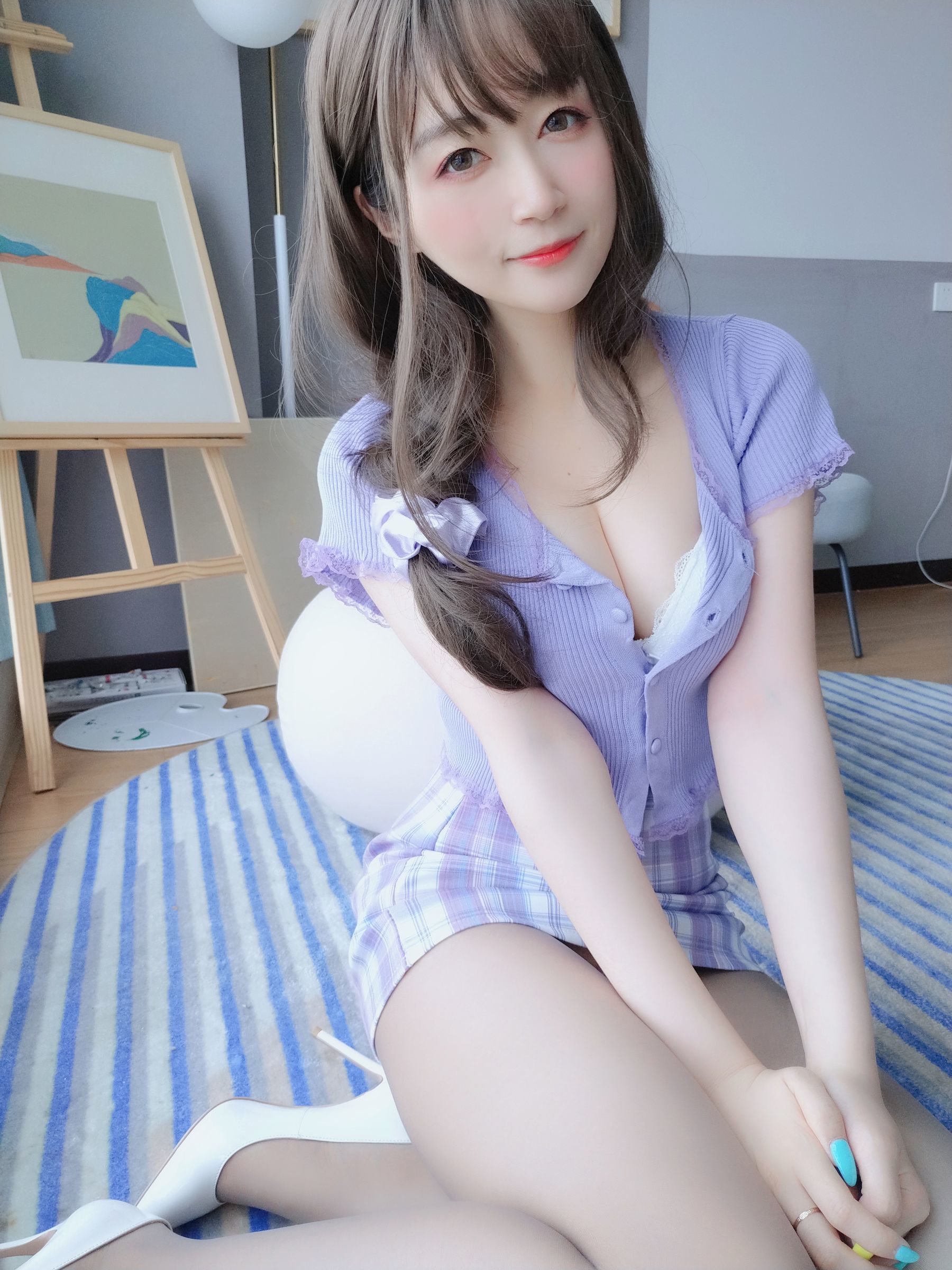 [COS福利] Coser小姐姐白银 - 香芋味