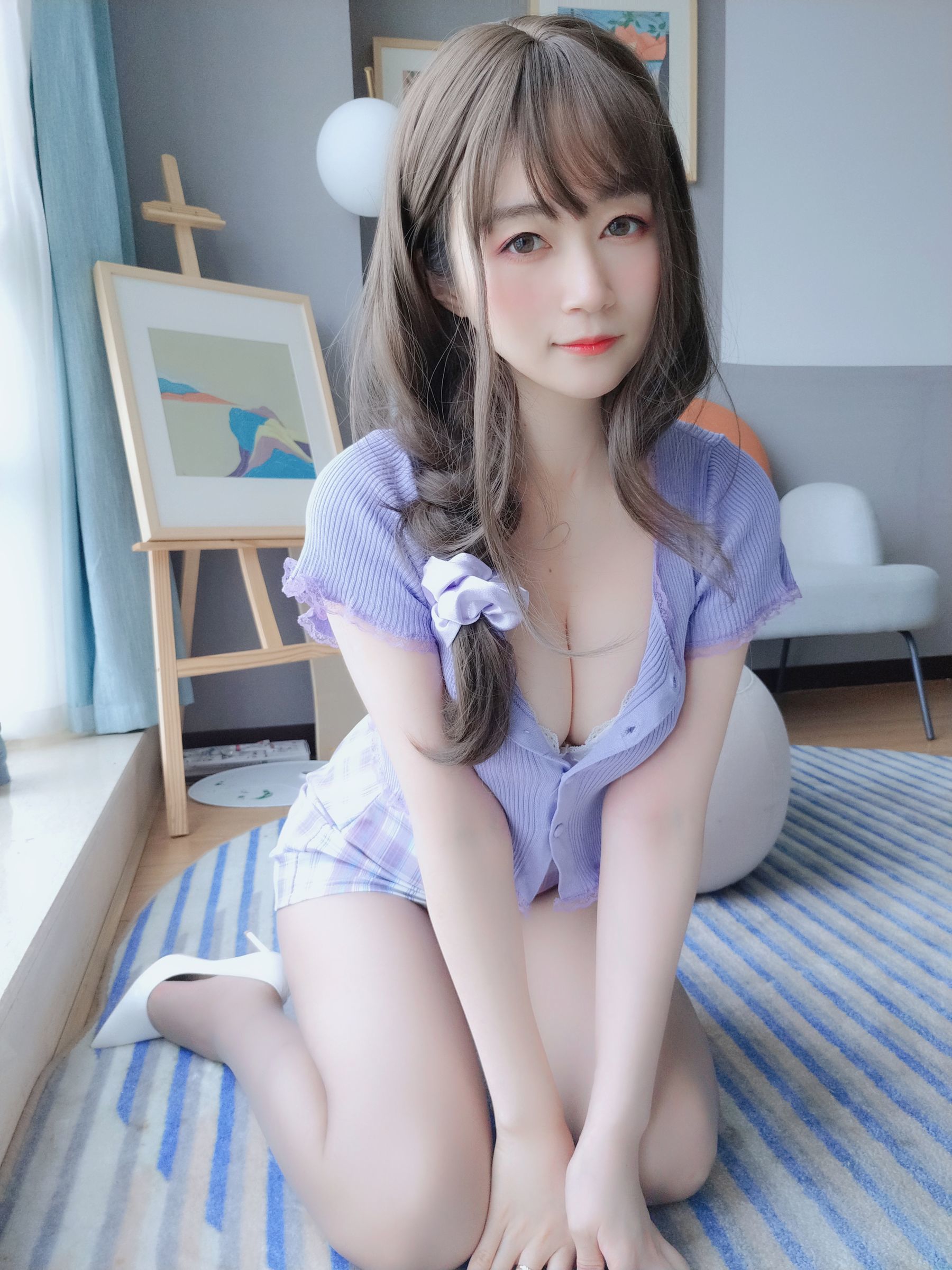 [COS福利] Coser小姐姐白银 - 香芋味