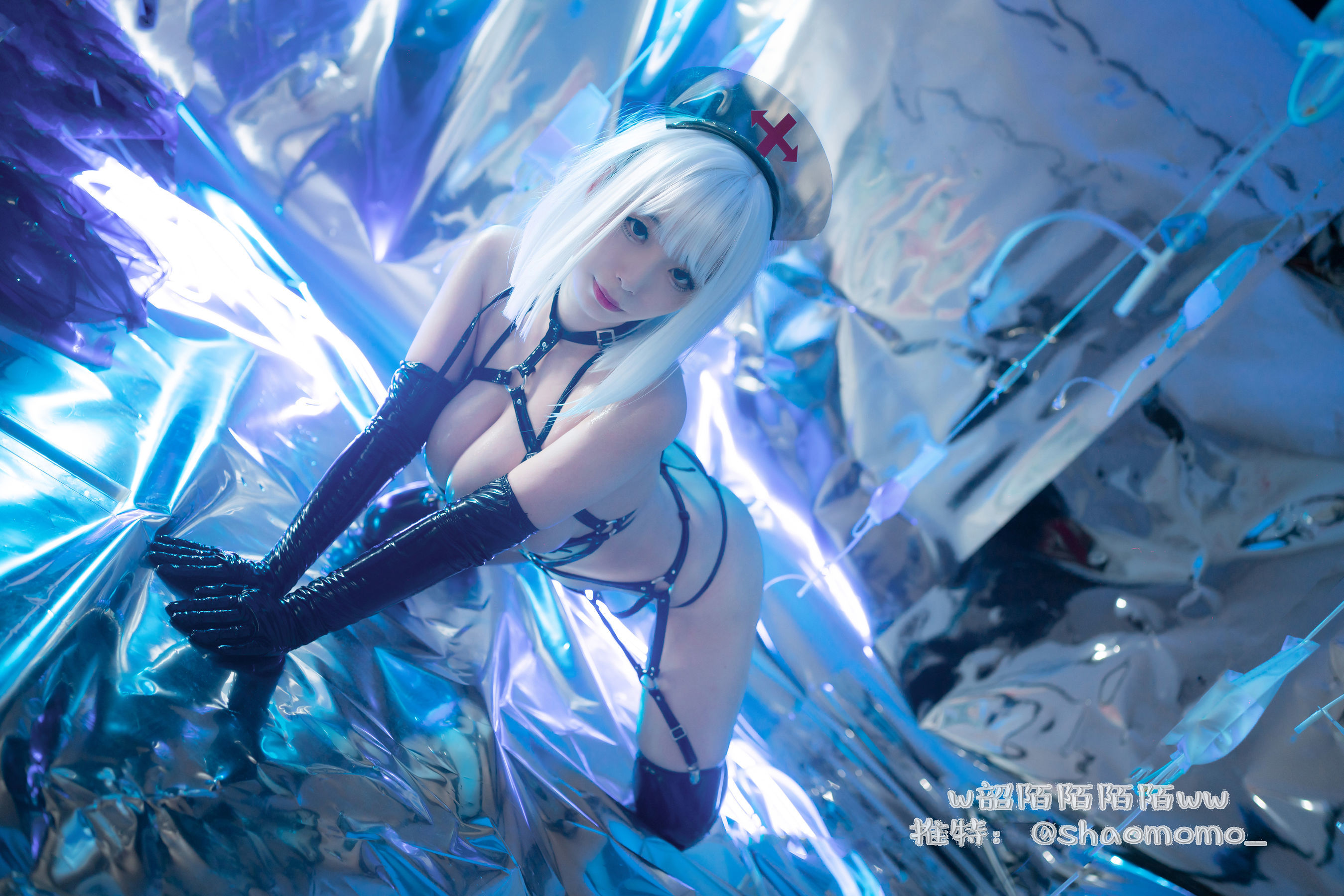 [COS福利] Cosplay美女韶陌陌 - 透明护士
