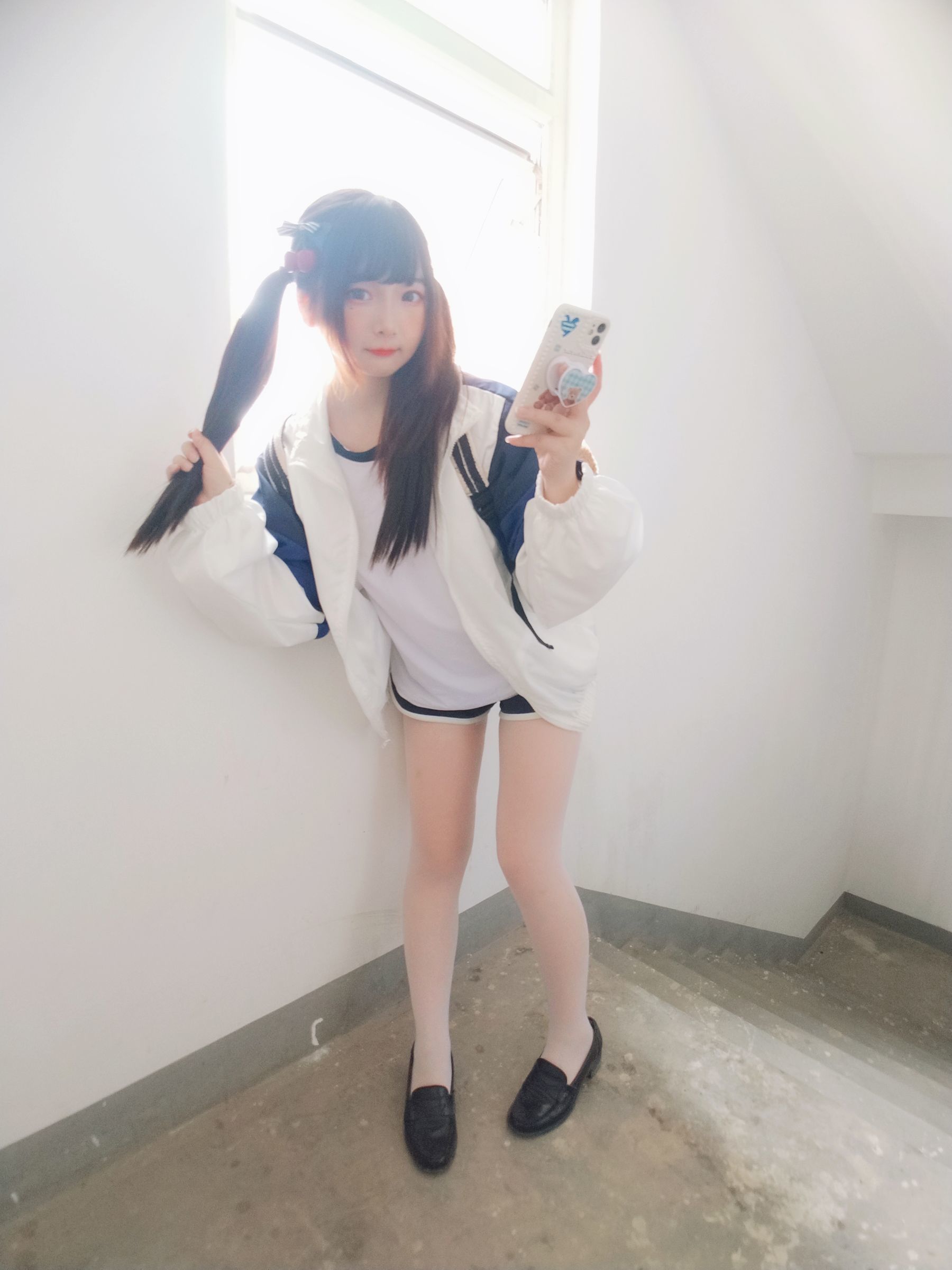 [COS福利] 二次元美女古川kagura - 白丝体操运动服