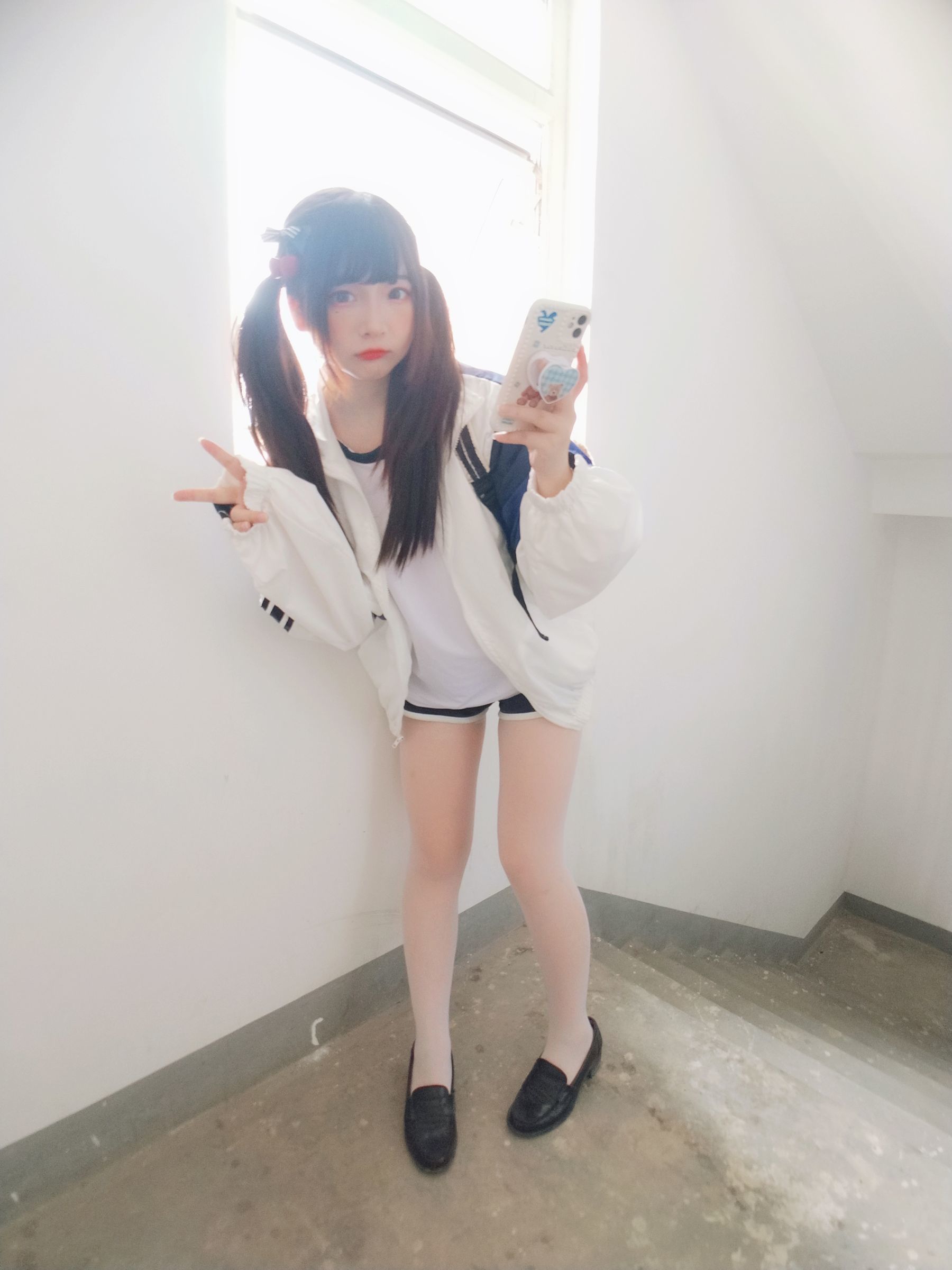 [COS福利] 二次元美女古川kagura - 白丝体操运动服