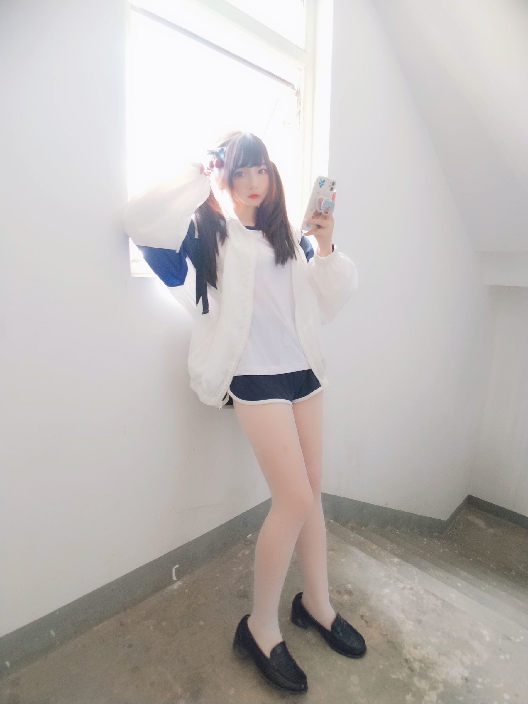 [COS福利] 二次元美女古川kagura - 白丝体操运动服