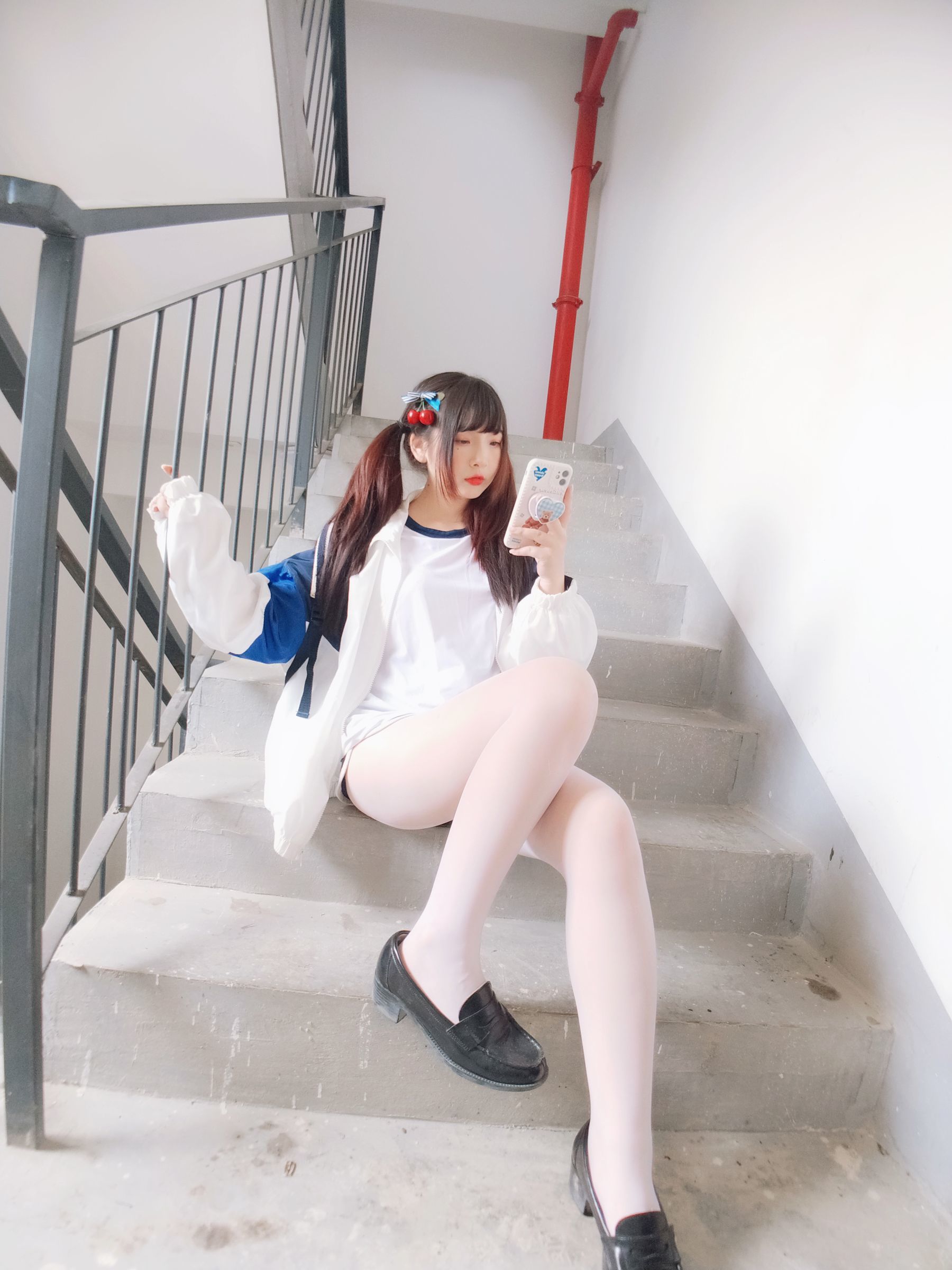 [COS福利] 二次元美女古川kagura - 白丝体操运动服
